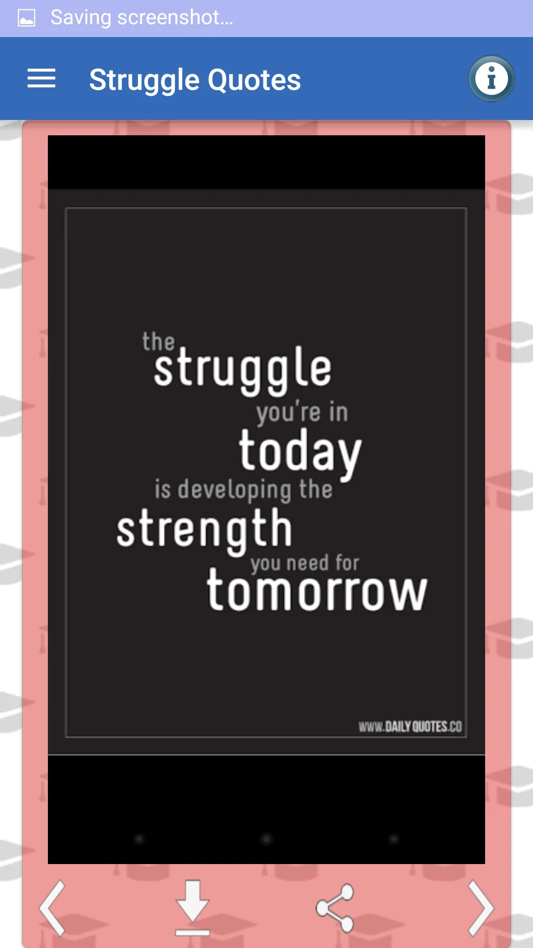 Struggle & Hard Work Quotes | Indus Appstore | Screenshot