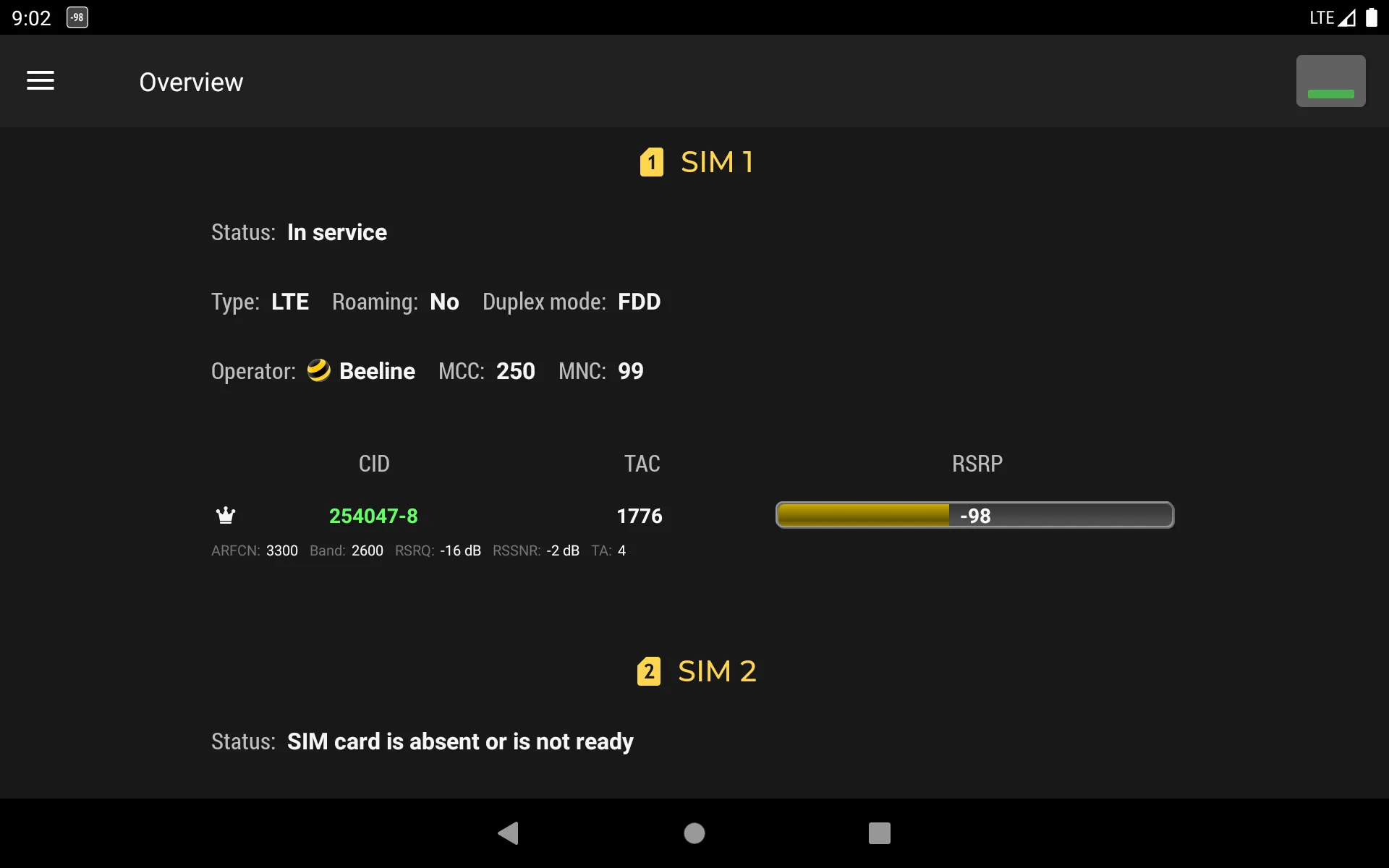 Cell Signal Monitor | Indus Appstore | Screenshot