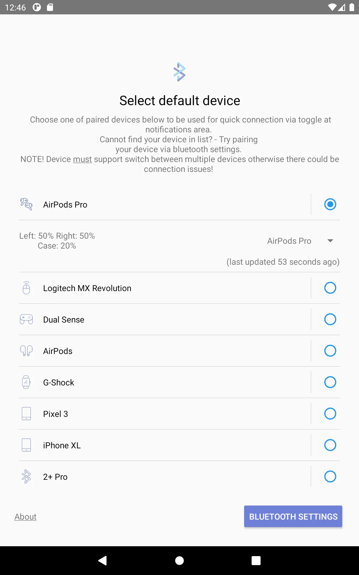 Bluetooth Connector | Indus Appstore | Screenshot