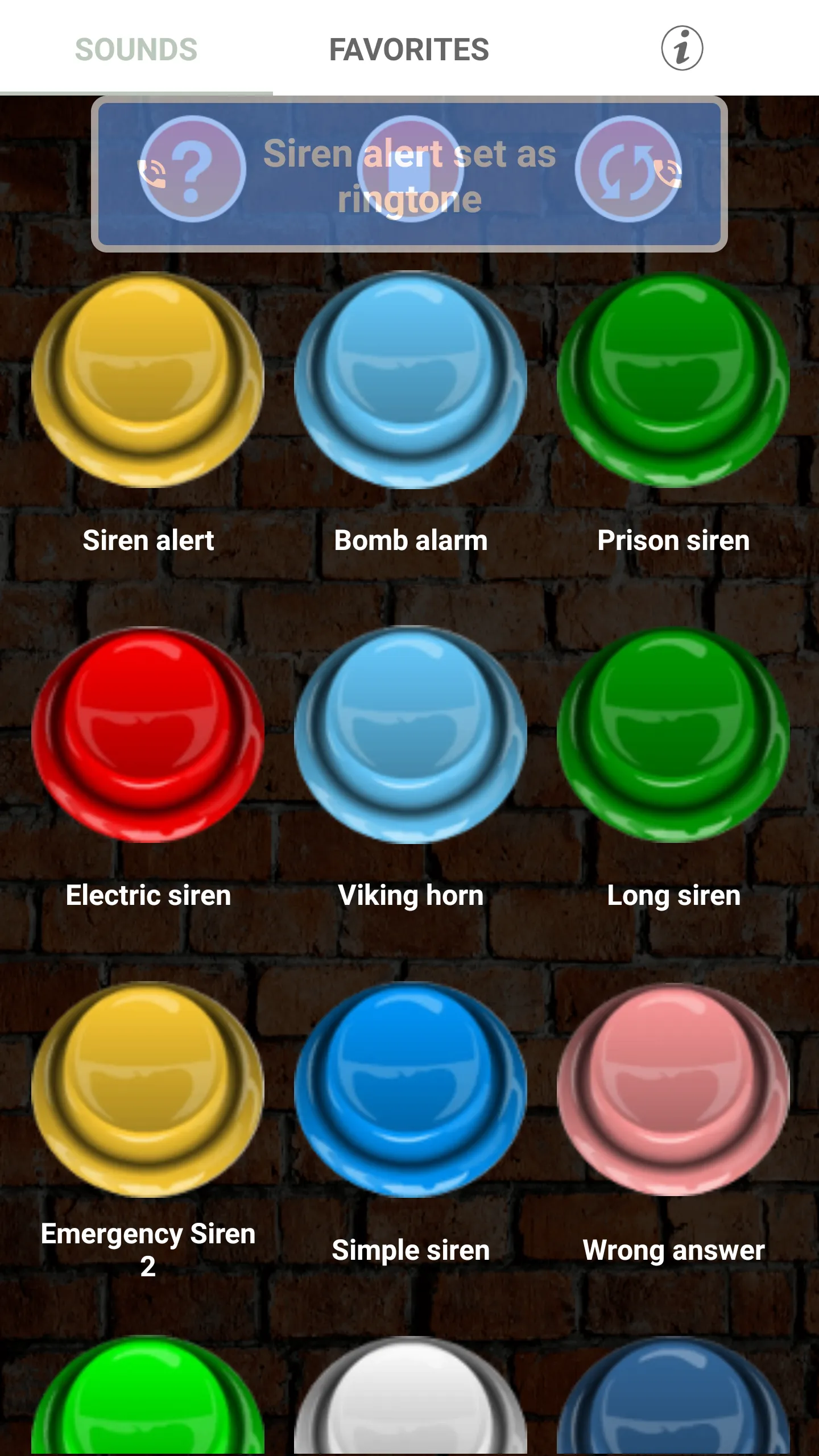 Siren Ringtones | Indus Appstore | Screenshot