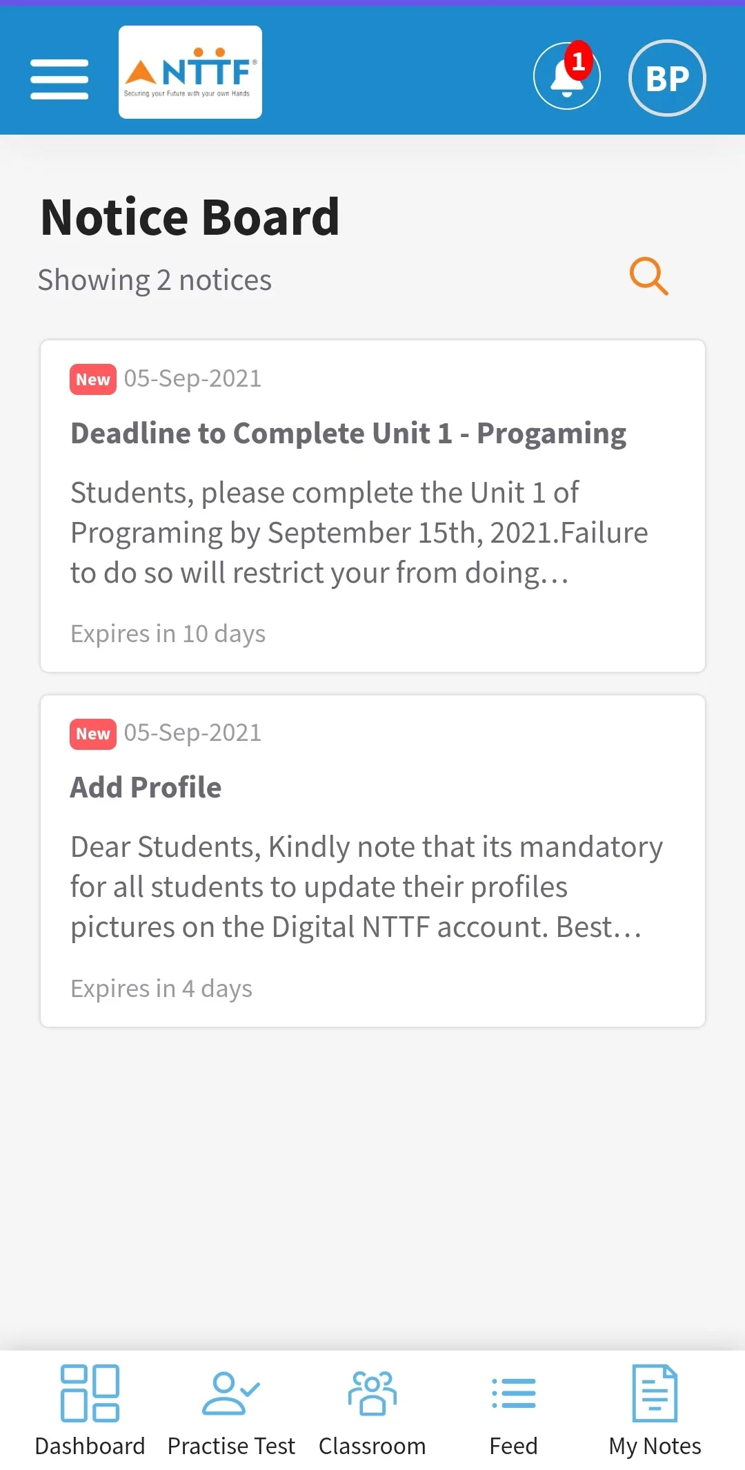 Digital NTTF | Indus Appstore | Screenshot