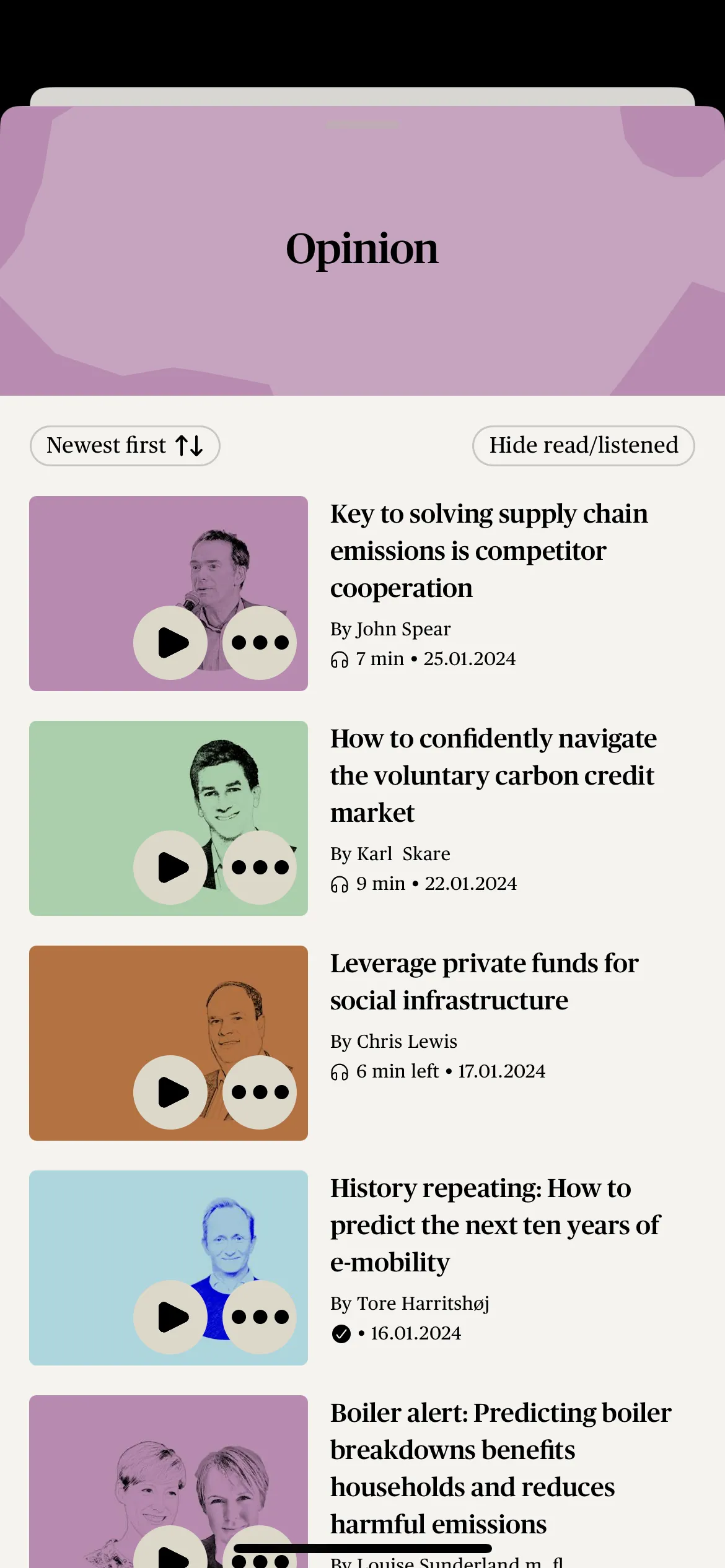 FORESIGHT Climate & Energy | Indus Appstore | Screenshot