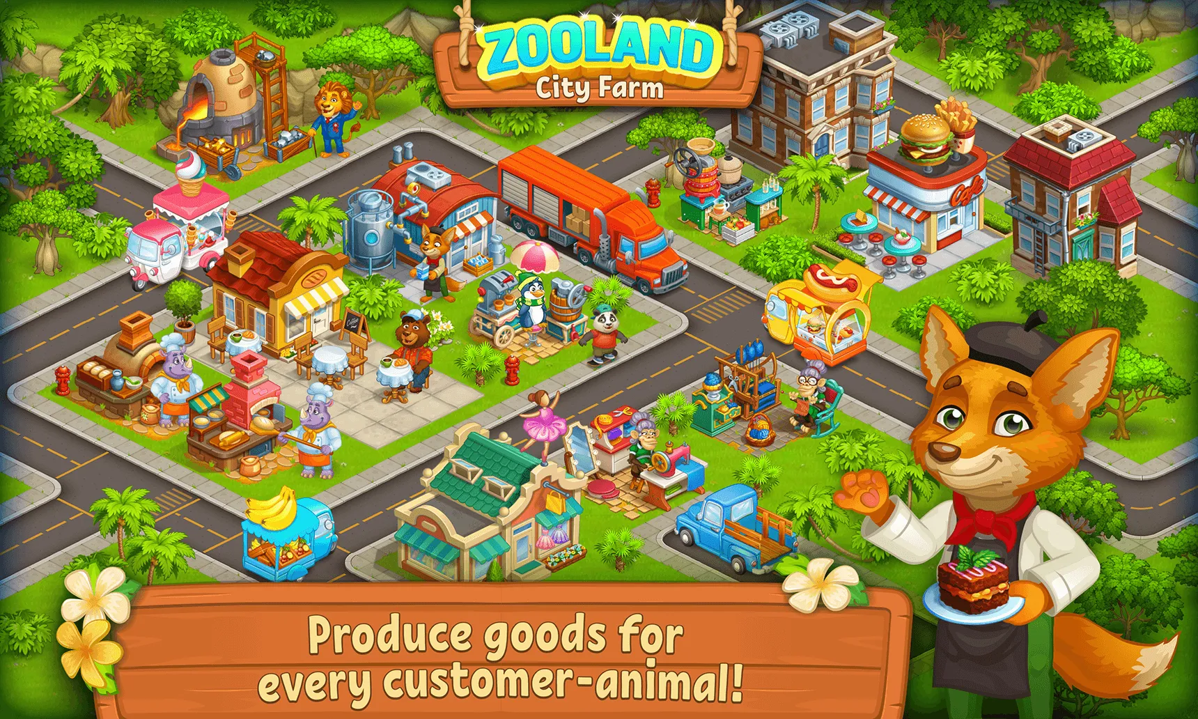 Farm Zoo Happy Day in Pet City | Indus Appstore | Screenshot