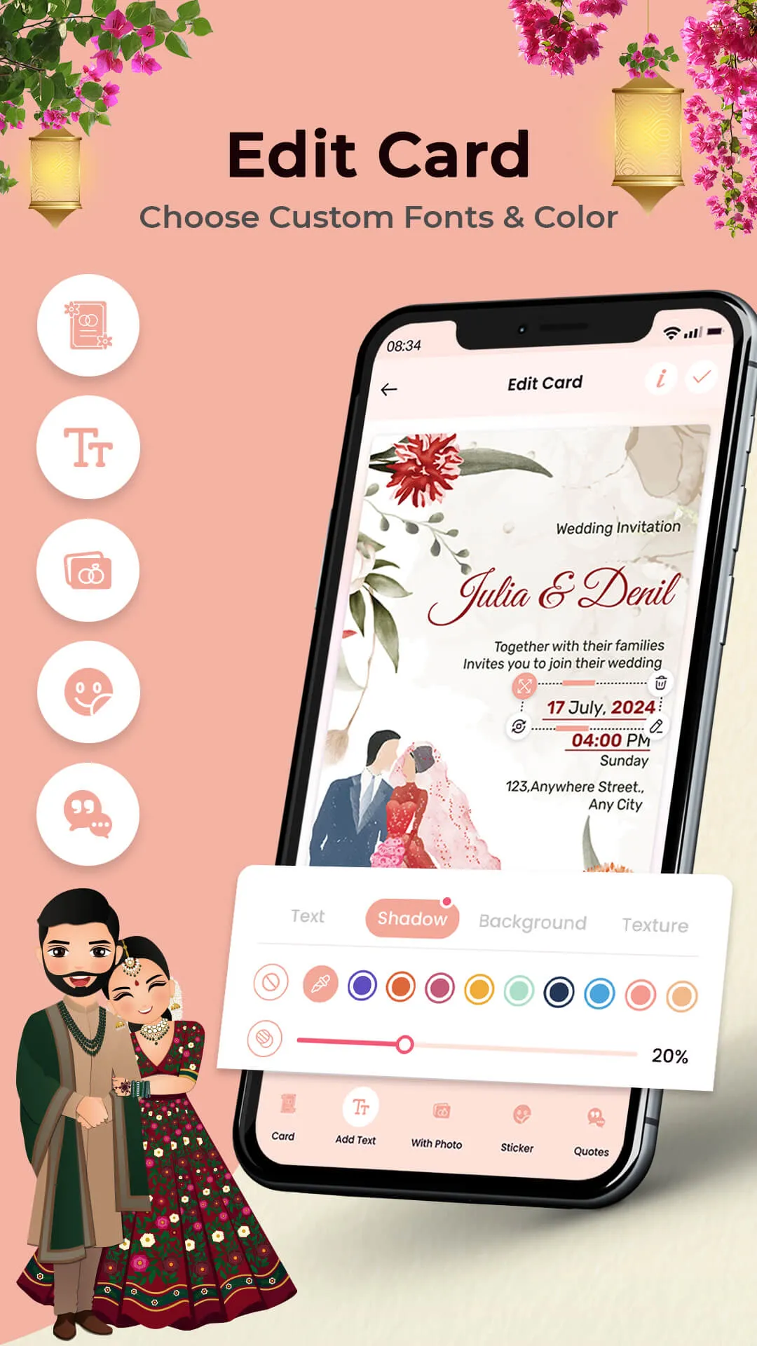 Wedding Card Maker: Invitation | Indus Appstore | Screenshot