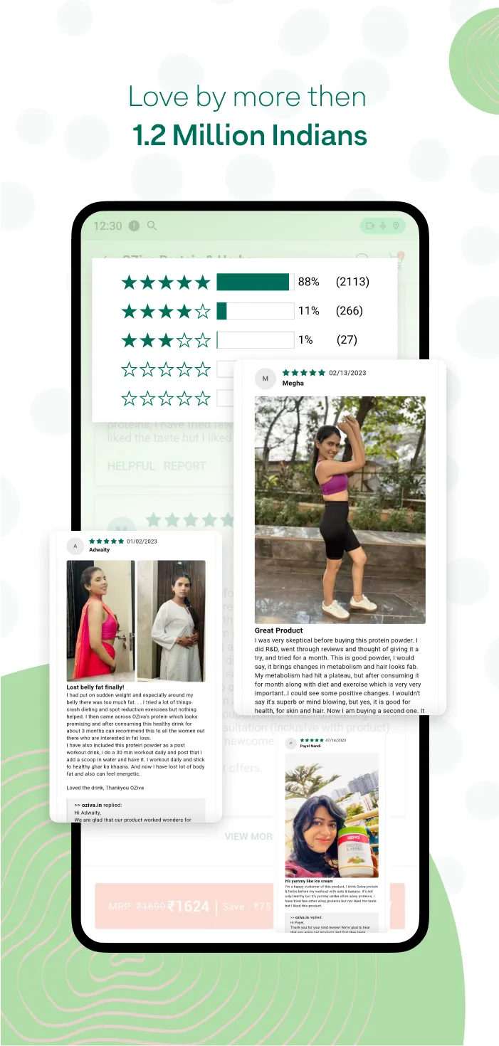 OZiva | Indus Appstore | Screenshot