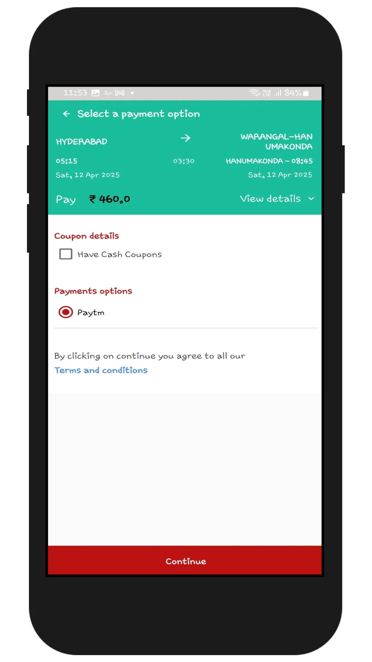 TGSRTC Official Online Booking | Indus Appstore | Screenshot