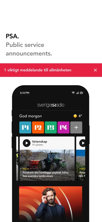 Sveriges Radio Play | Indus Appstore | Screenshot