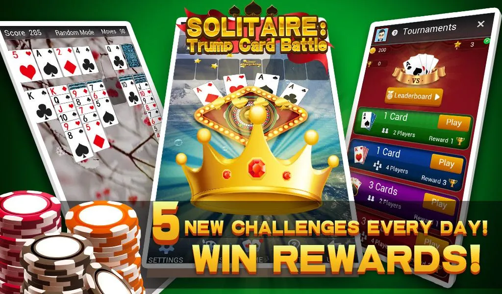 Solitaire: Trump Card Battle | Indus Appstore | Screenshot