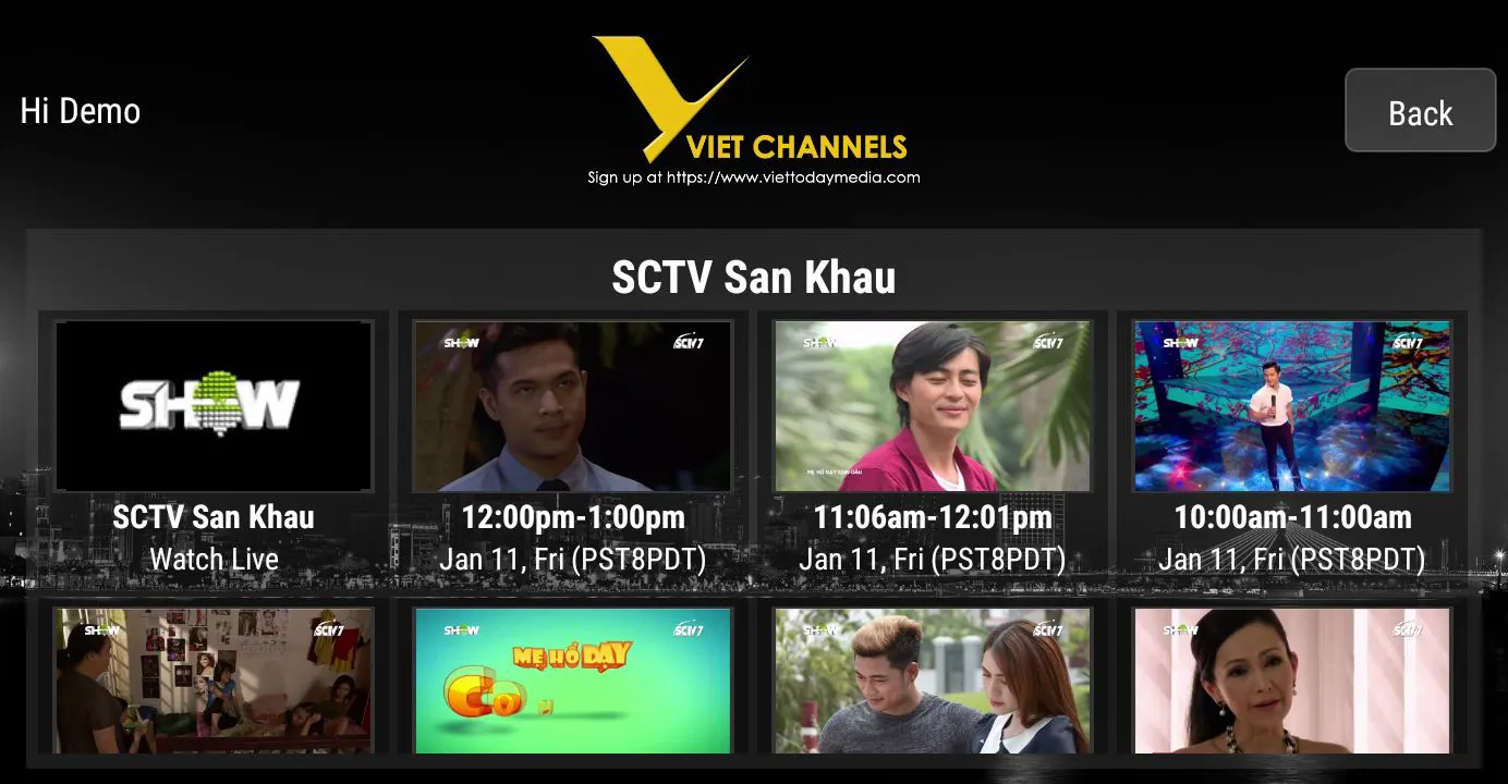 Viet Channels | Indus Appstore | Screenshot