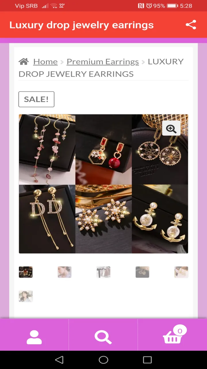 Earrings Shopping App | Indus Appstore | Screenshot