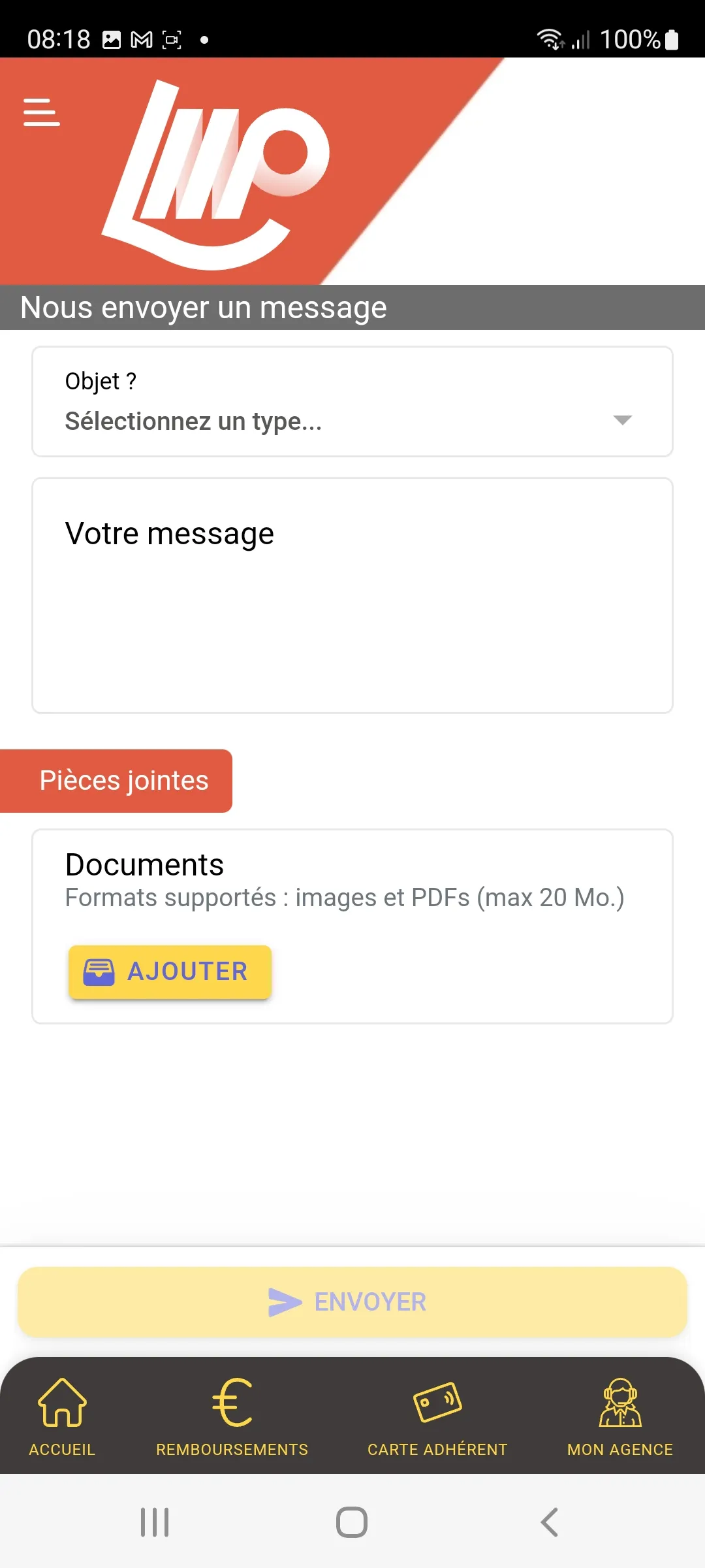 Mutuelle LMP | Indus Appstore | Screenshot