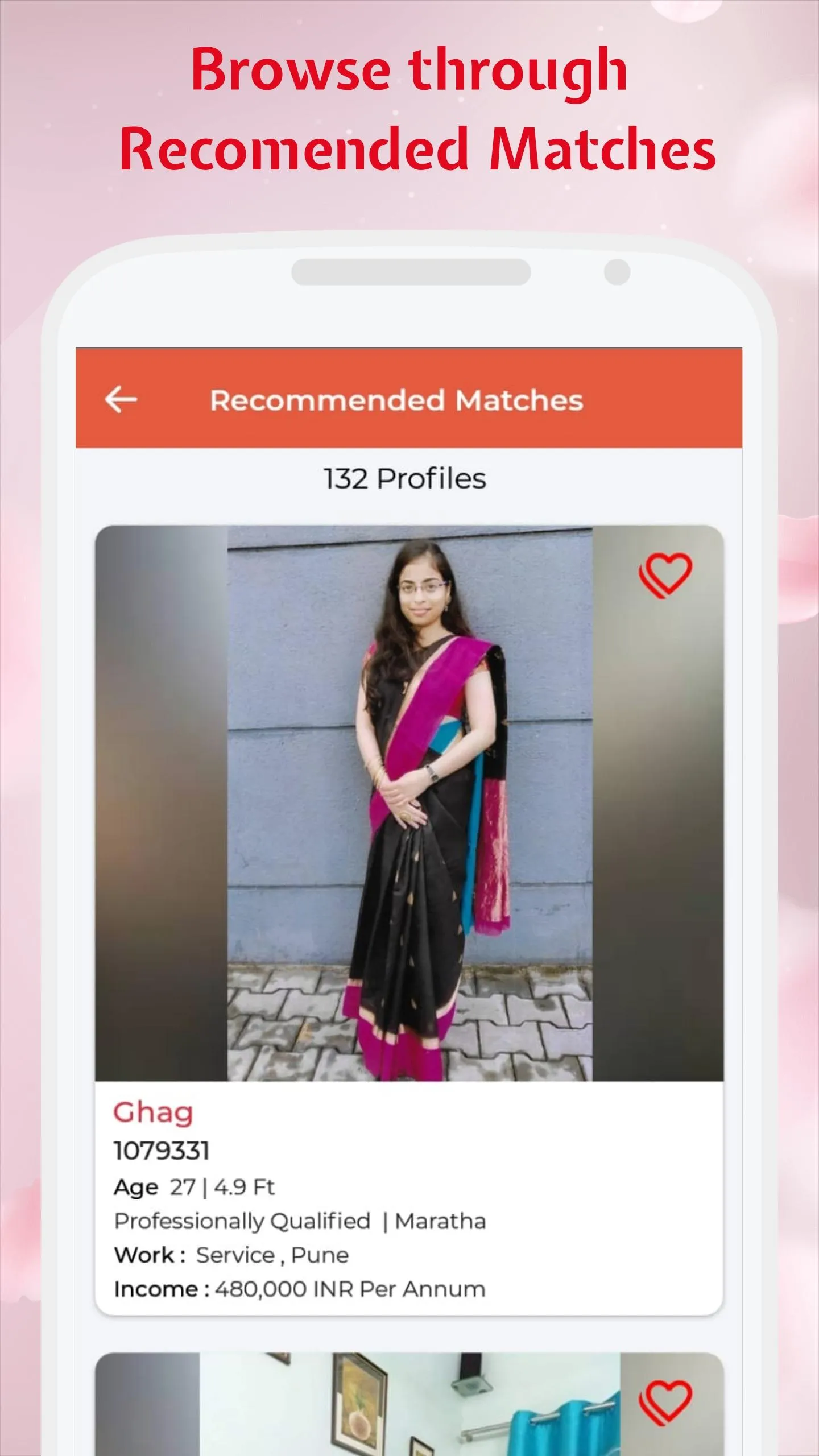 Marathi Matrimony - PavitraViv | Indus Appstore | Screenshot