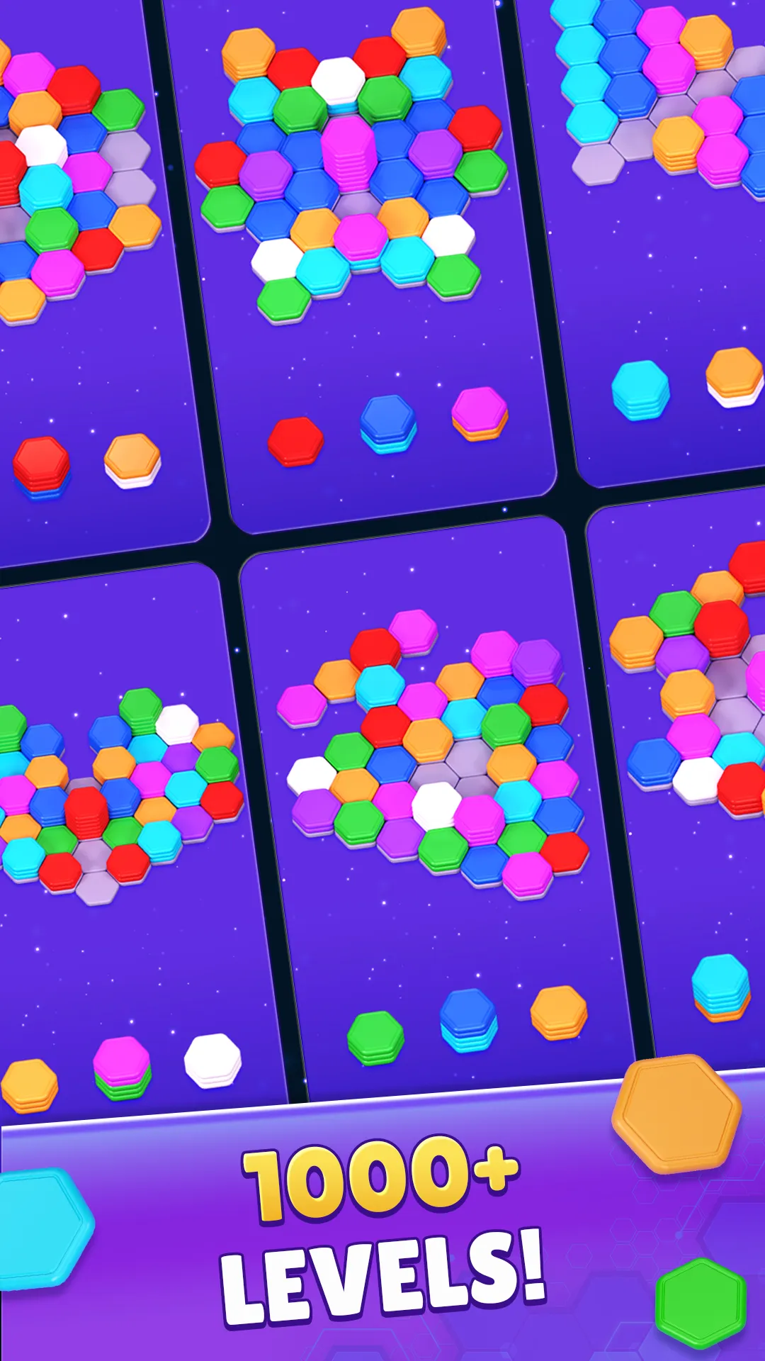 Color Hexa Sort Puzzle Game | Indus Appstore | Screenshot