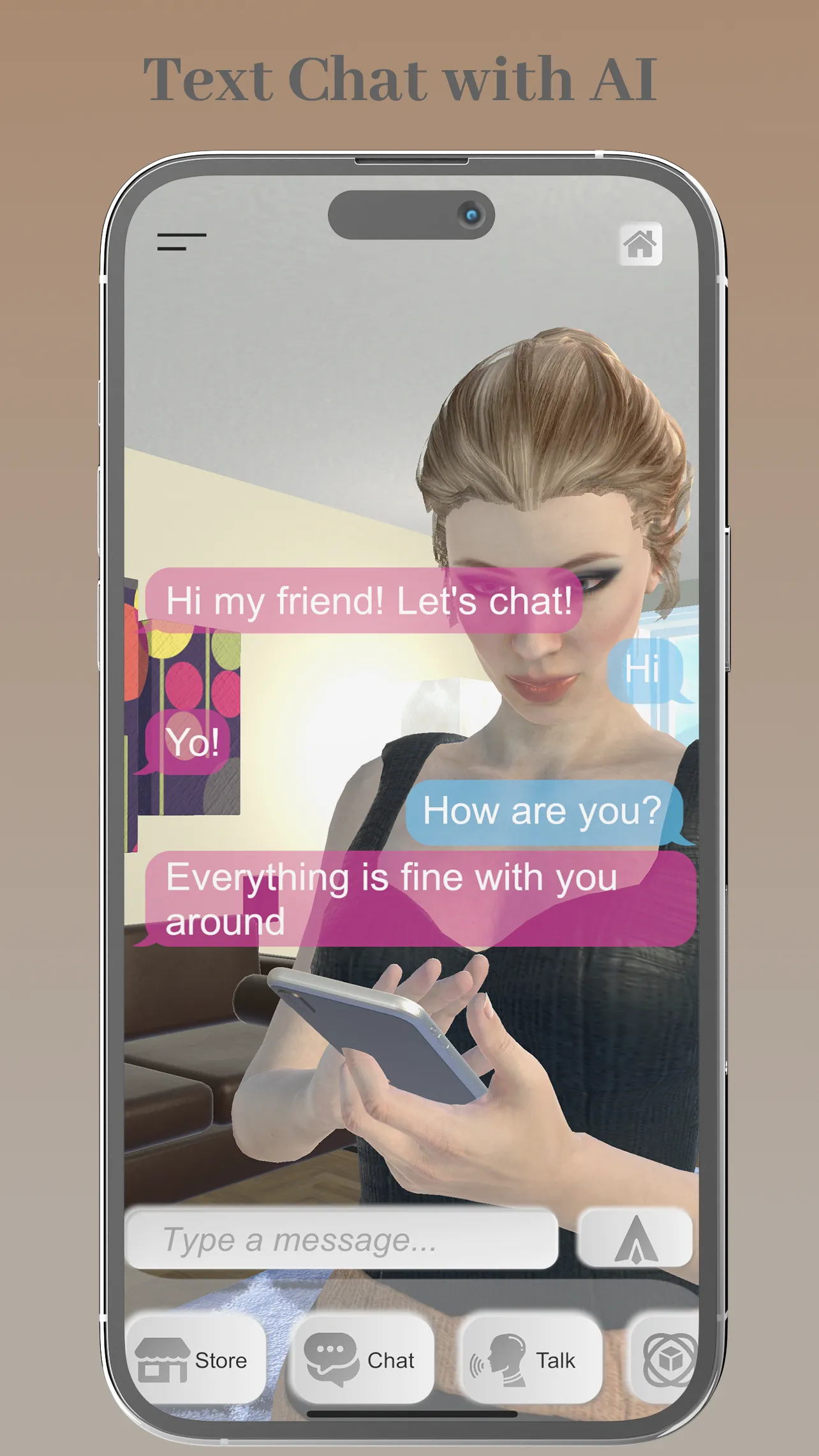 My AI Friend - Virtual Chatbot | Indus Appstore | Screenshot