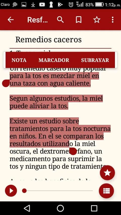 Libro Remedios Caseros Natural | Indus Appstore | Screenshot