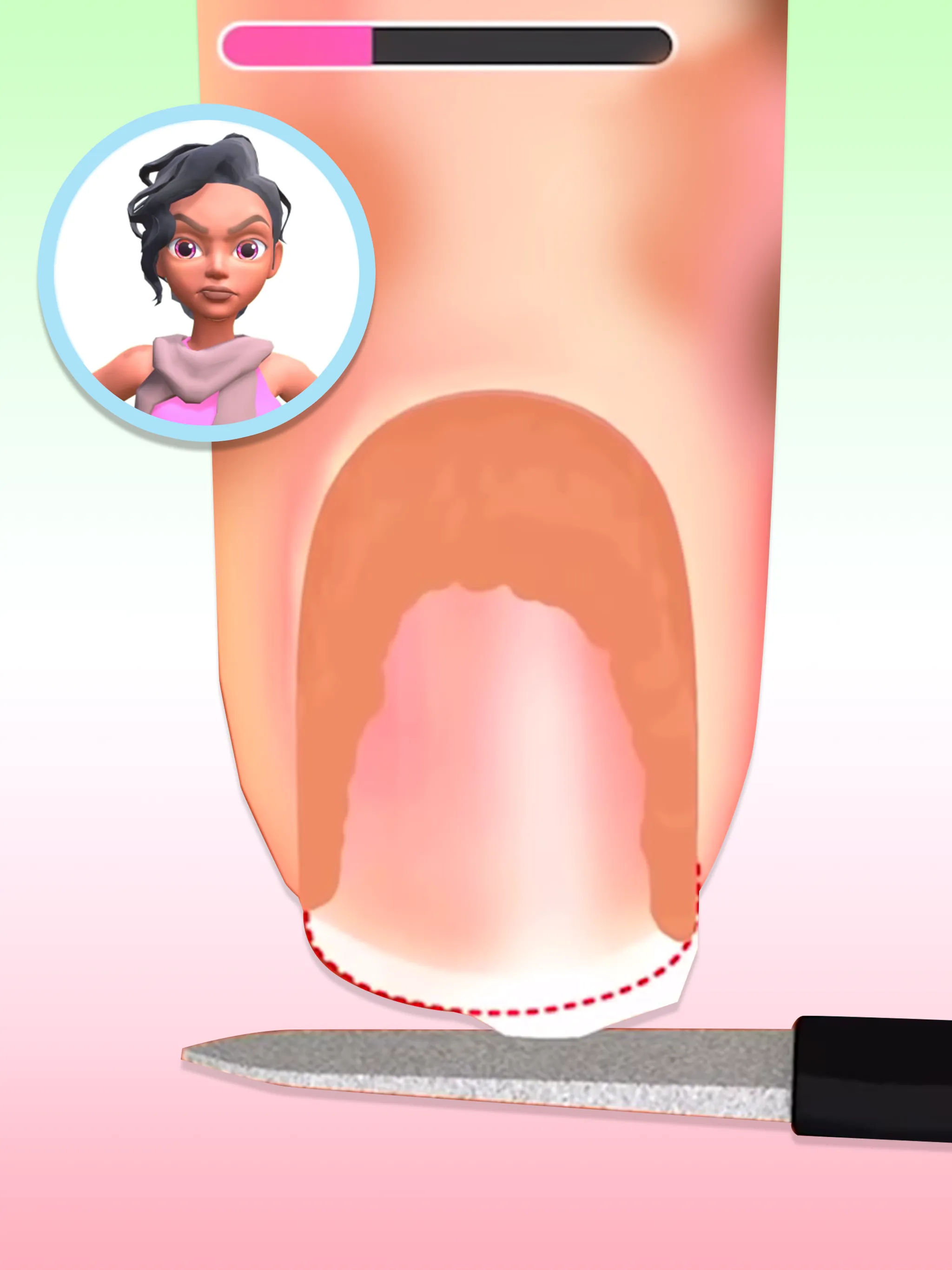 Nail Salon 3D | Indus Appstore | Screenshot