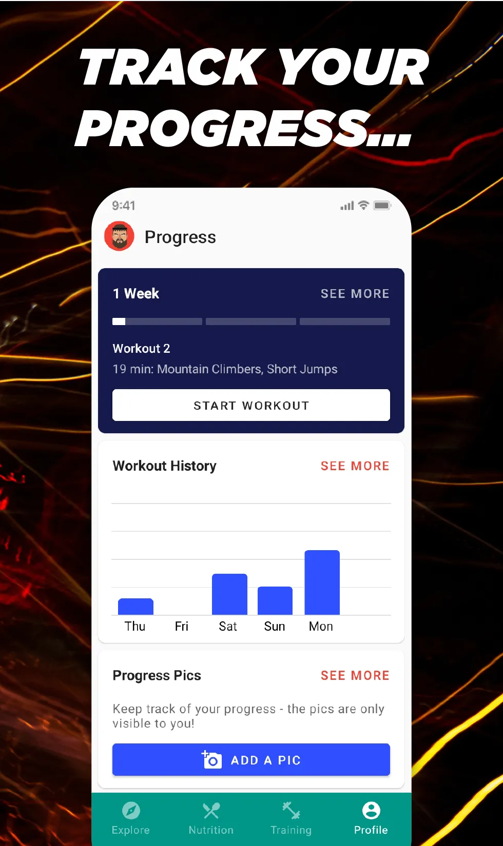 7 Minute Workouts at Home | Indus Appstore | Screenshot