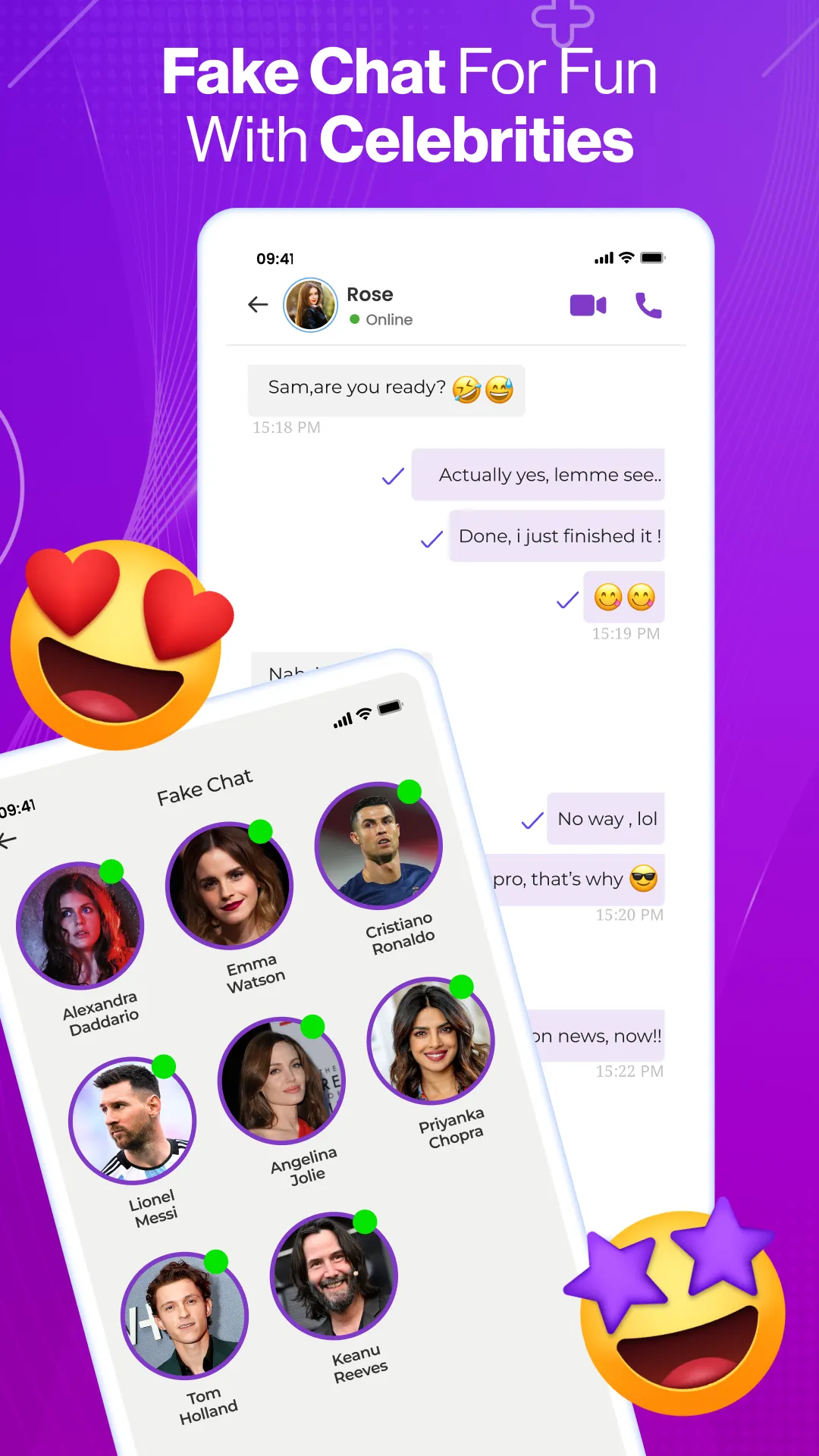 Fake Call - Celebs Prank Call | Indus Appstore | Screenshot