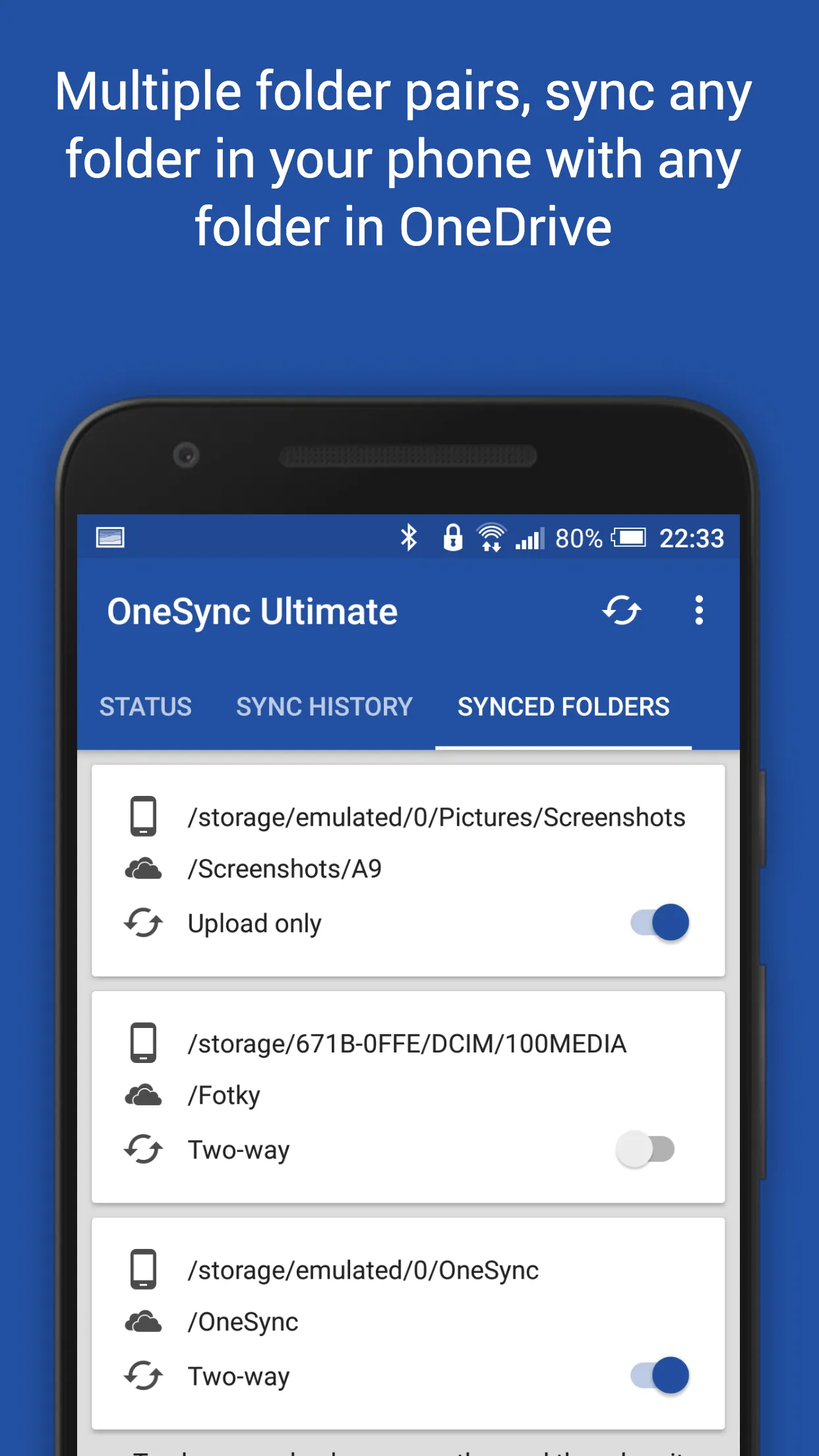 OneSync: Autosync for OneDrive | Indus Appstore | Screenshot