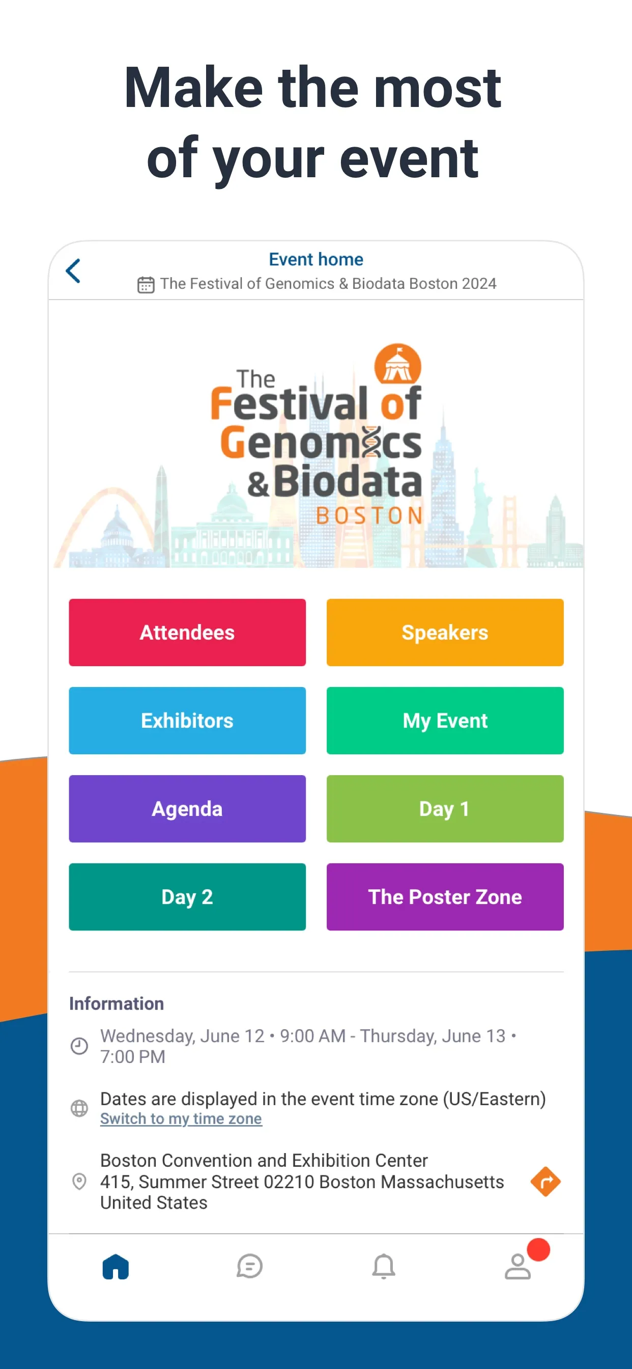 Festival of Genomics Boston | Indus Appstore | Screenshot