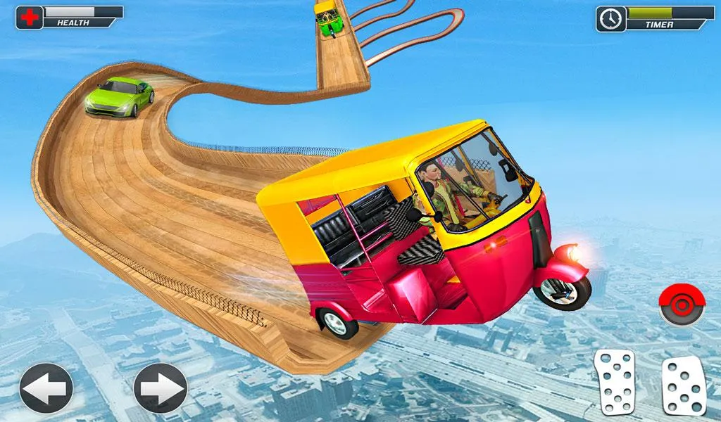 Tuk Tuk Rikshaw Ramp Stunt 3D | Indus Appstore | Screenshot