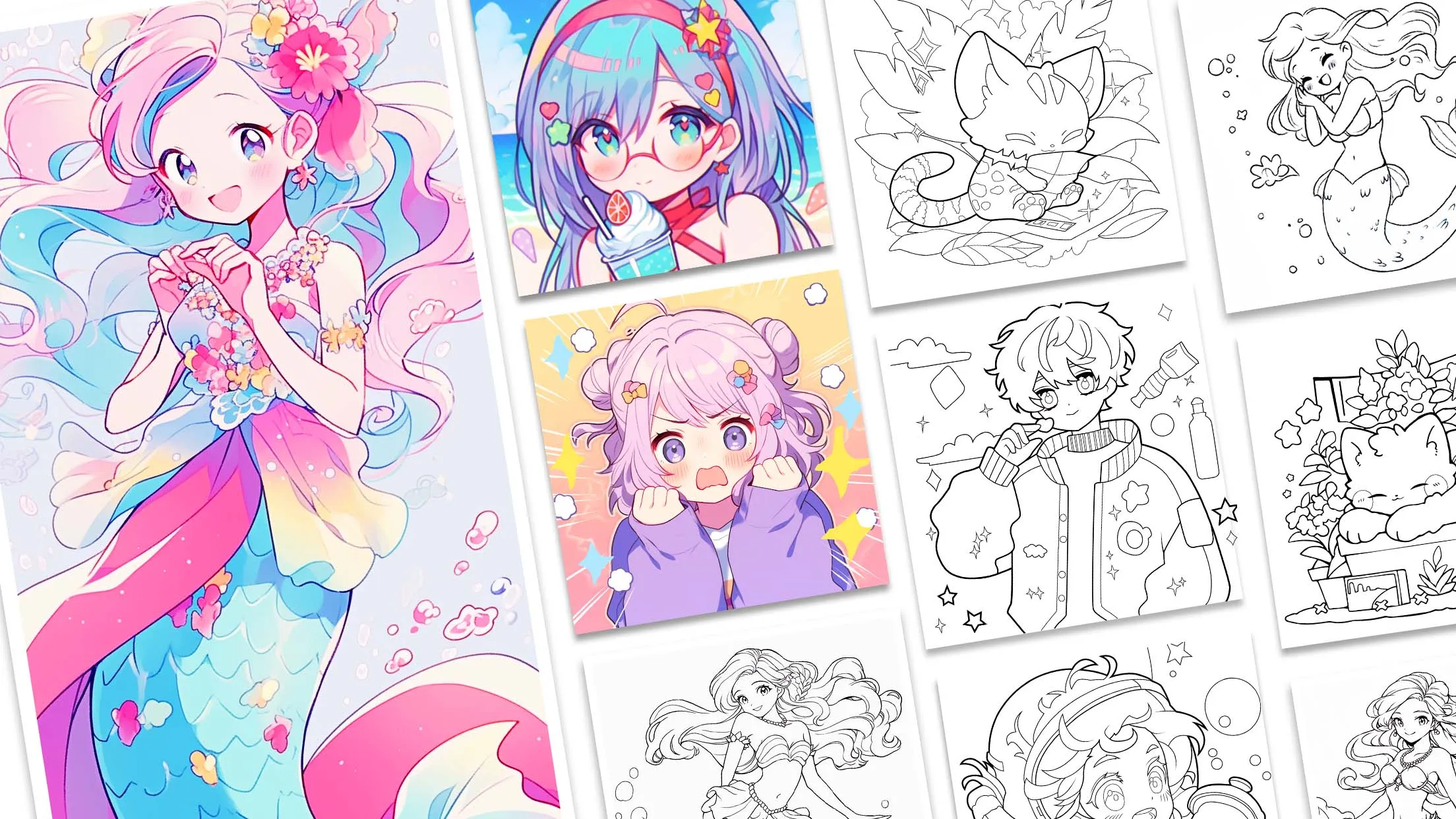 Cute Drawing : Anime Color Fan | Indus Appstore | Screenshot