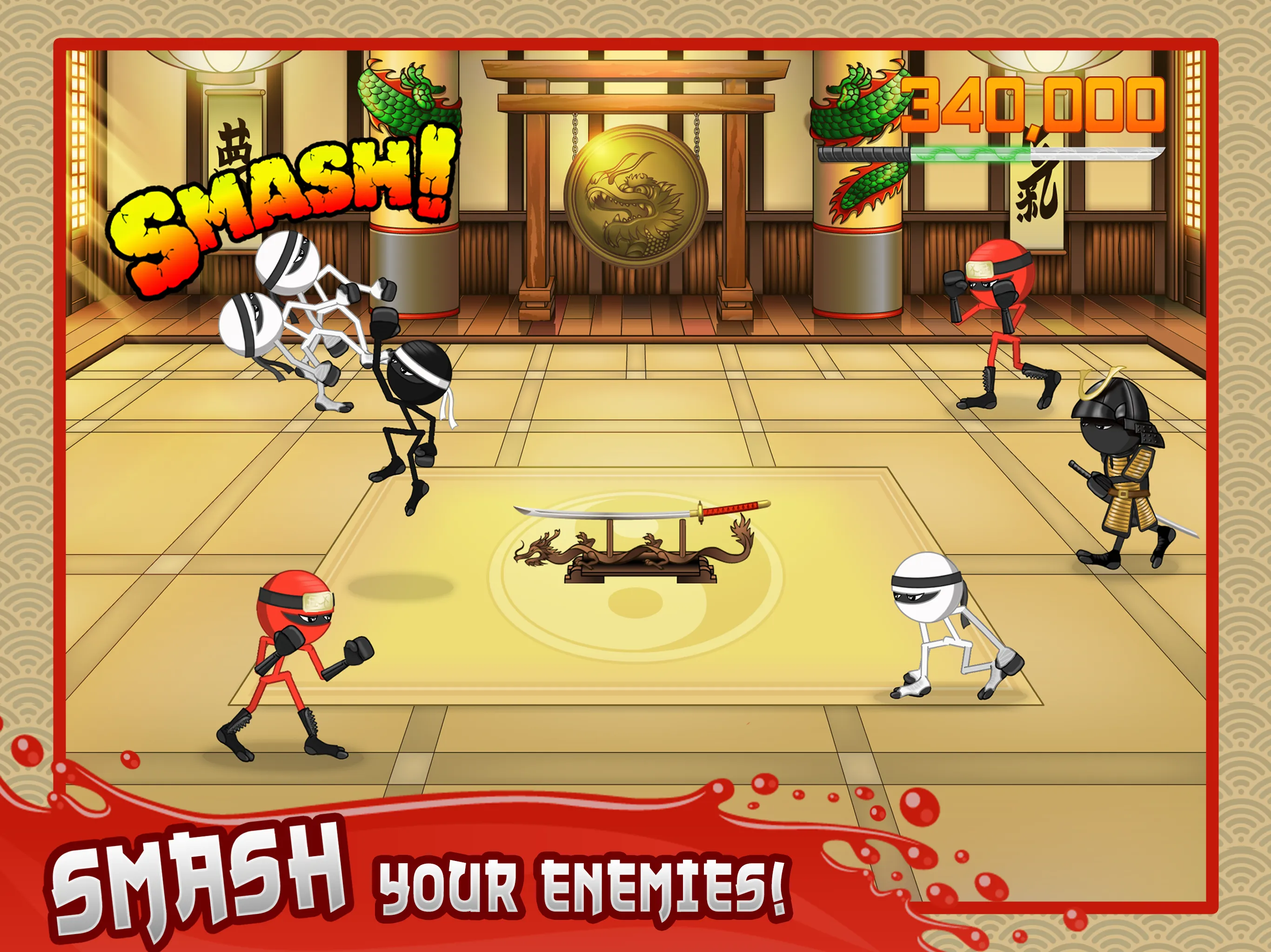 Stickninja Smash | Indus Appstore | Screenshot