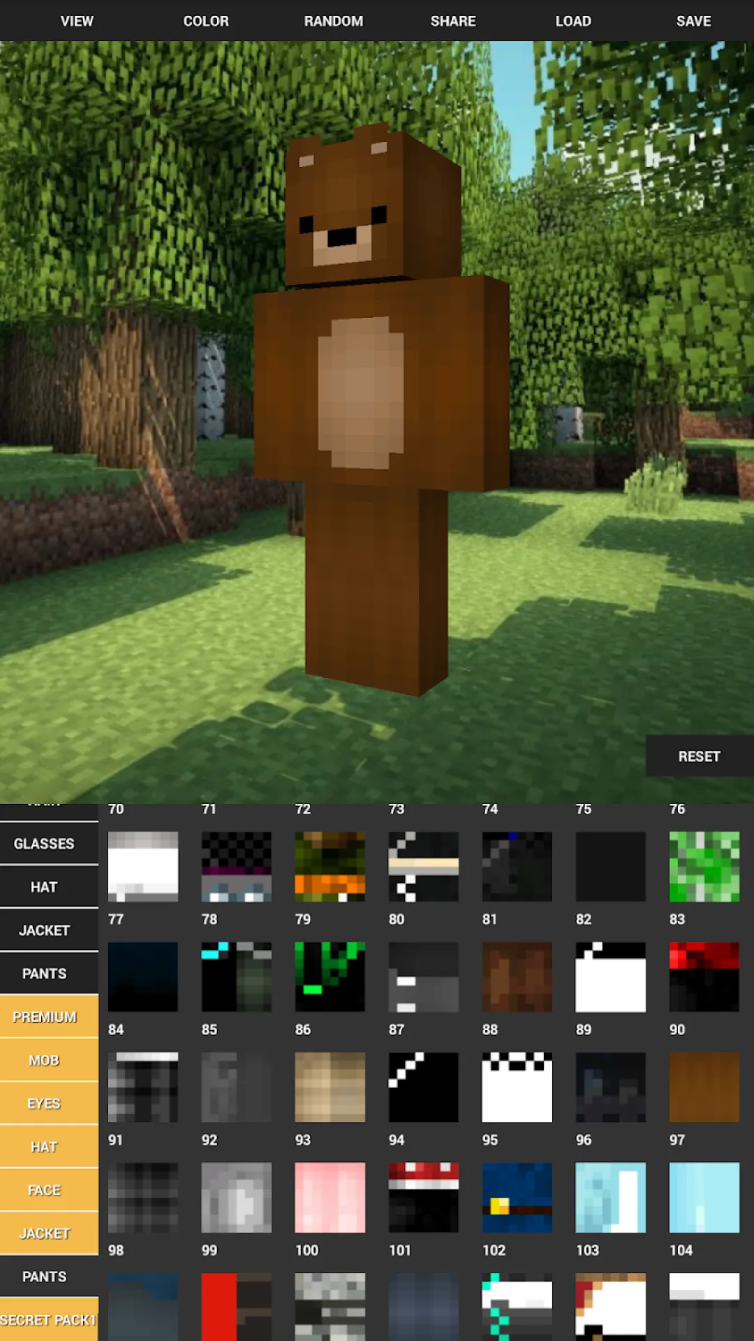 Custom Skin Creator Minecraft | Indus Appstore | Screenshot