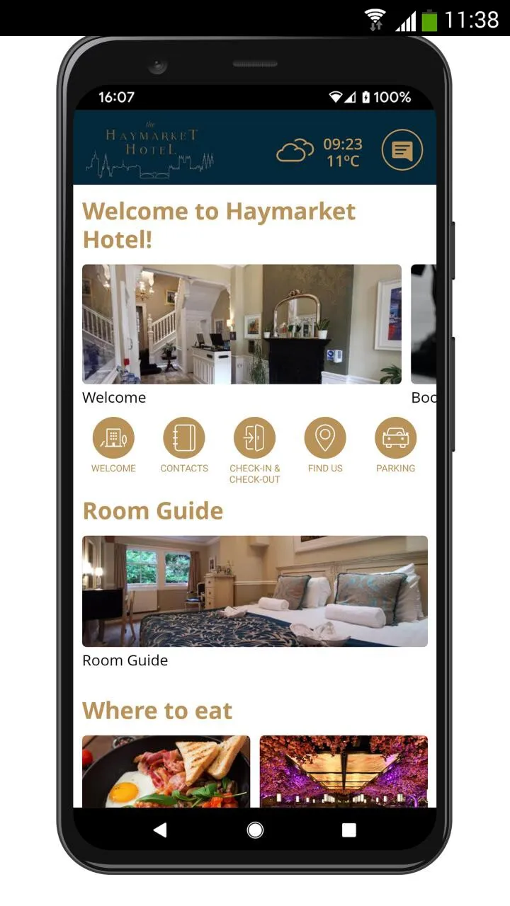 The Haymarket Hotel | Indus Appstore | Screenshot