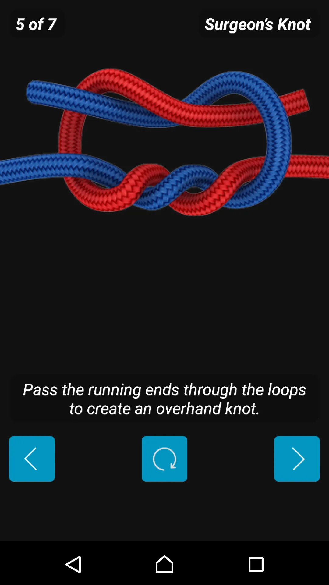 How to Tie Knots - 3D Animated | Indus Appstore | Screenshot