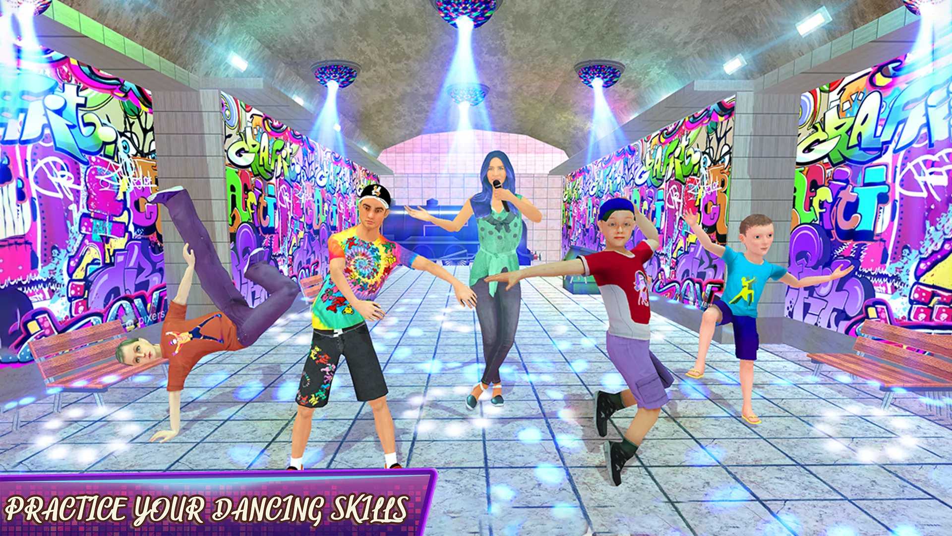 Kids Dance Game Battle Floss | Indus Appstore | Screenshot