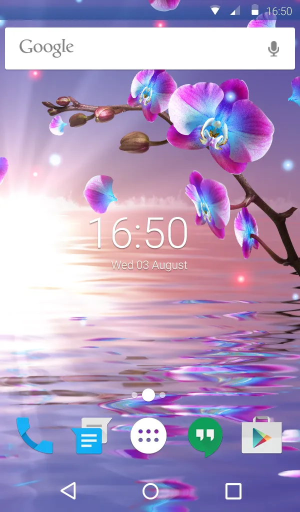 Orchid Keyboard & Wallpaper | Indus Appstore | Screenshot