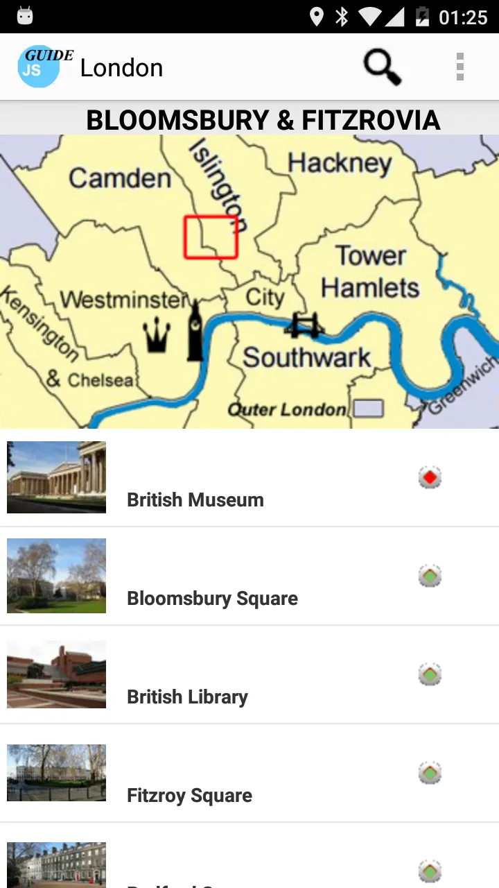 London Guide | Indus Appstore | Screenshot