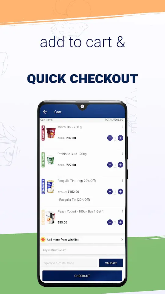 Milky Mist Online Delivery App | Indus Appstore | Screenshot