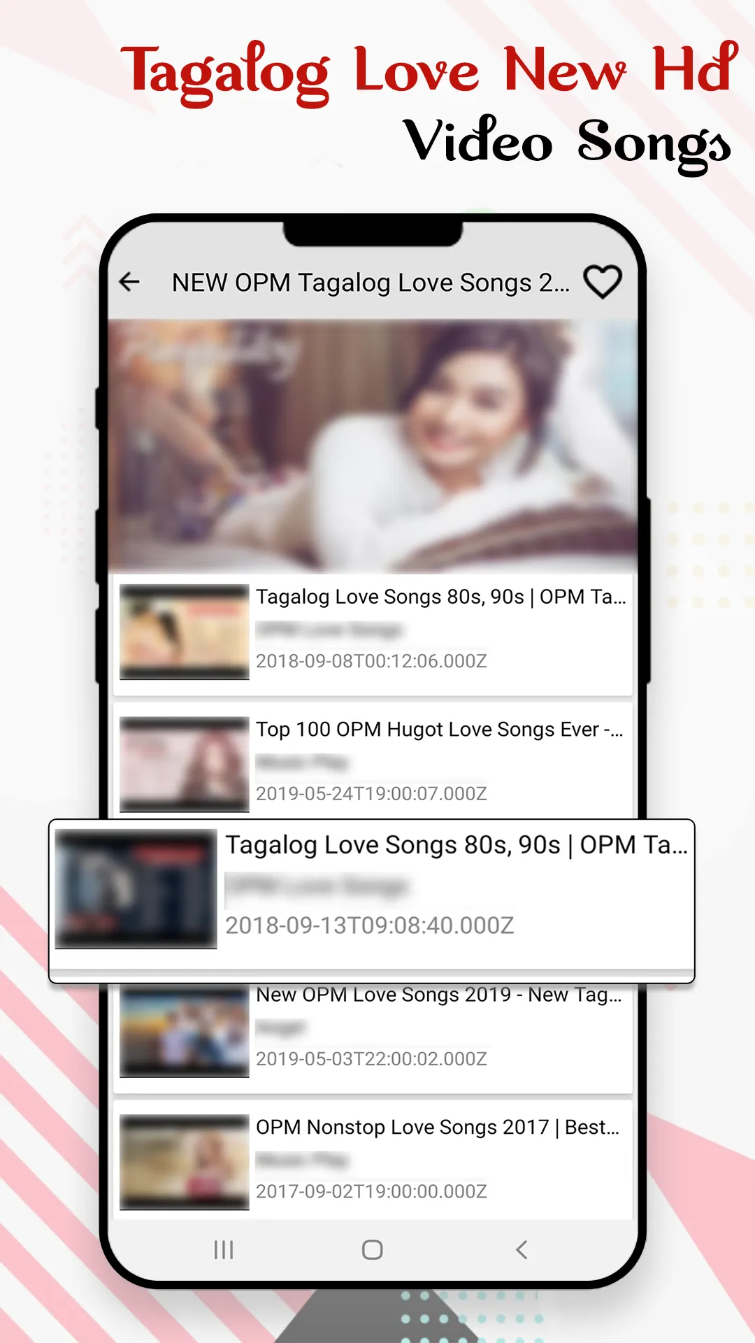 Tagalog Love Songs: OPM Love S | Indus Appstore | Screenshot