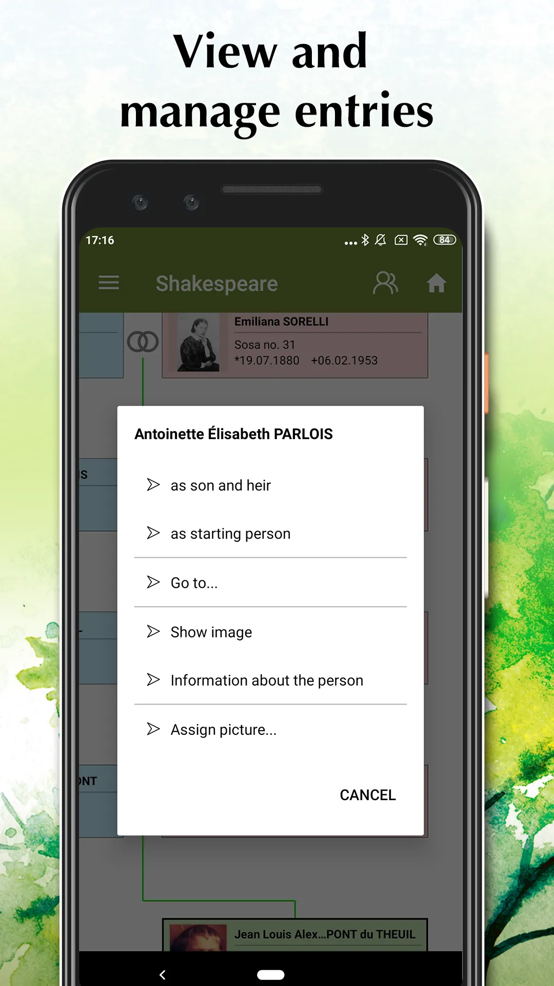 Family Tree Explorer Viewer | Indus Appstore | Screenshot