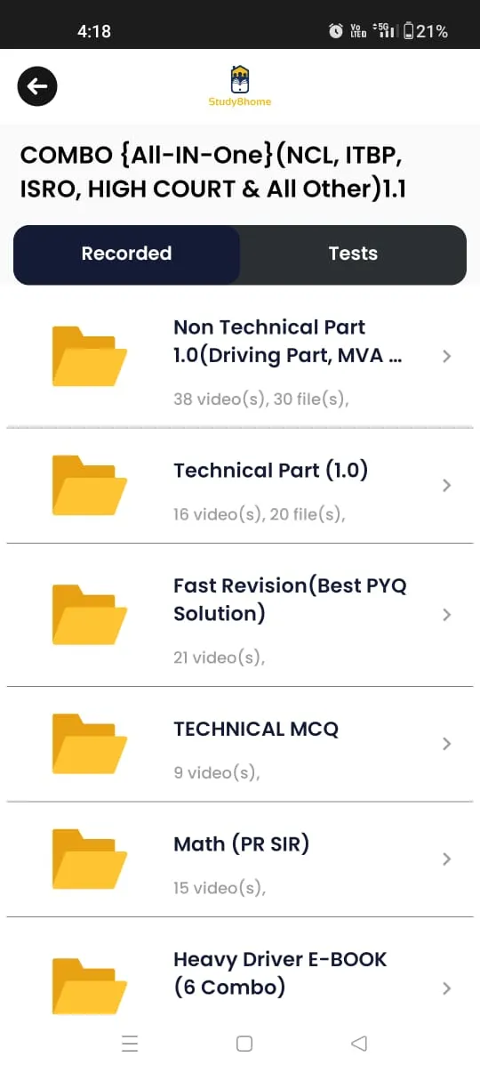 Study8Home: Online Coaching | Indus Appstore | Screenshot