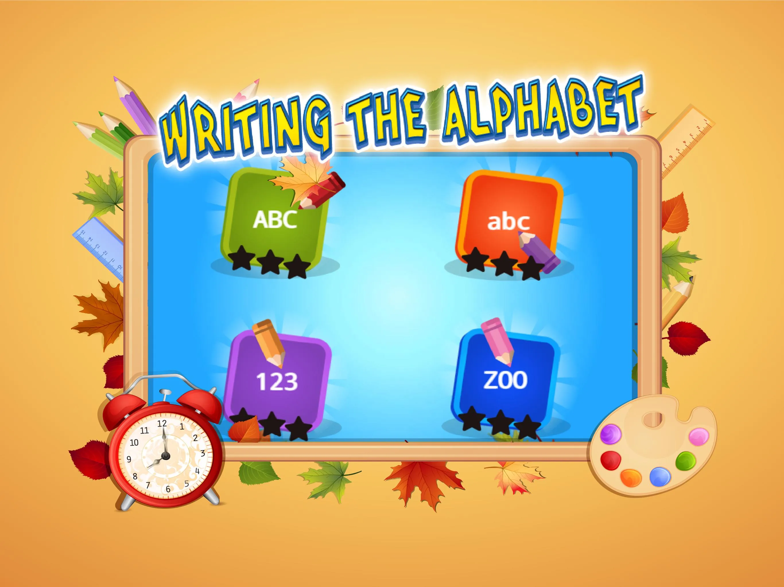 ABC kids writing alphabet | Indus Appstore | Screenshot