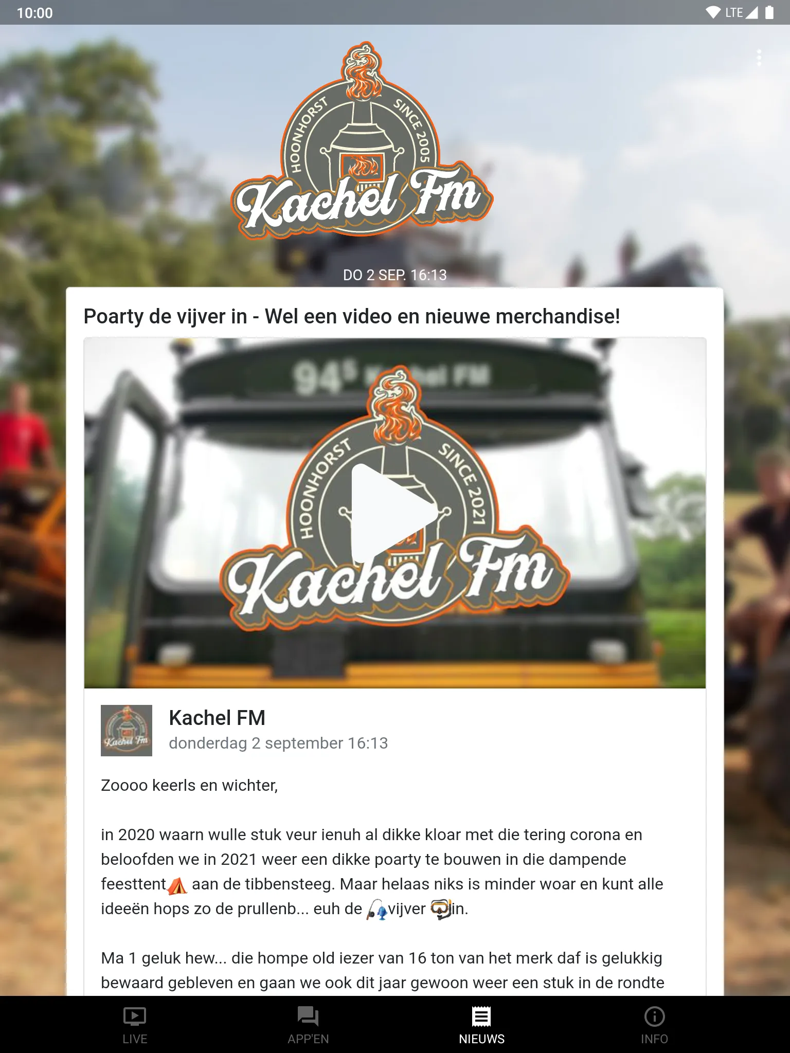 Kachel FM | Indus Appstore | Screenshot