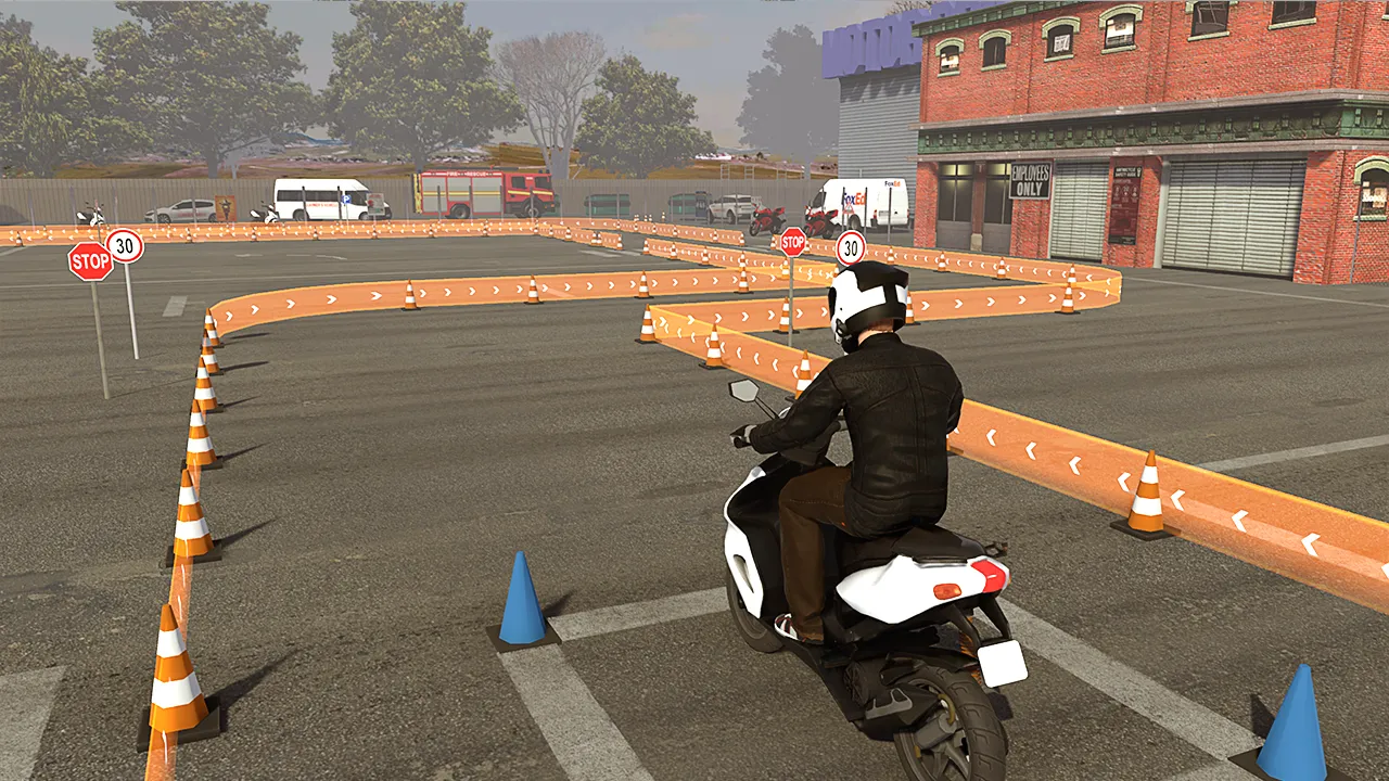 RX 100 Bike Game: Bike Parking | Indus Appstore | Screenshot