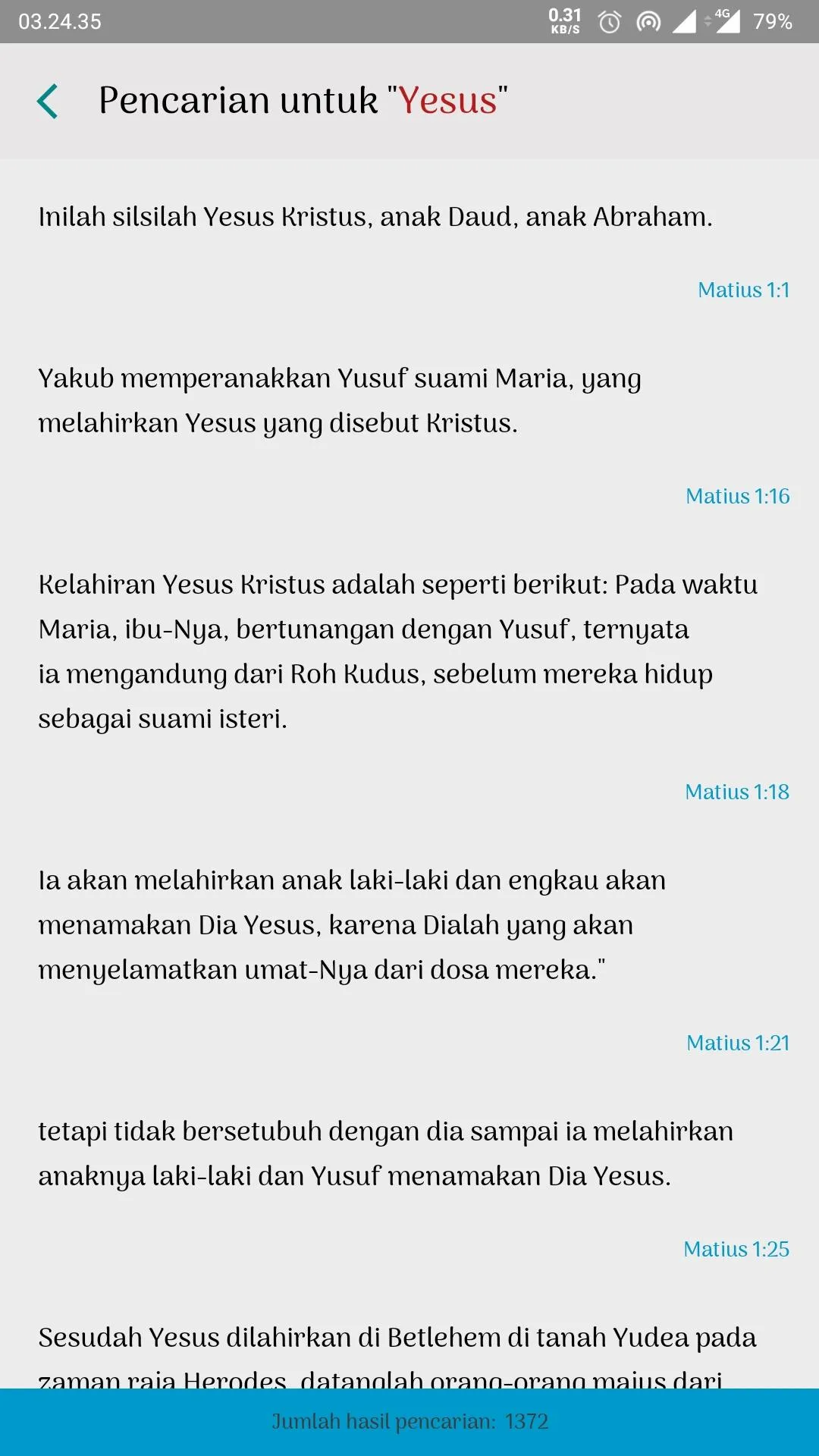 Alkitab : Terjemahan Baru | Indus Appstore | Screenshot