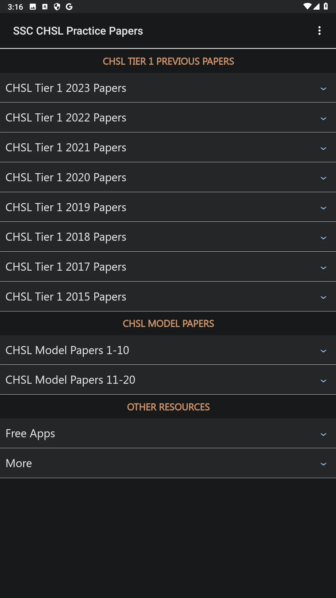 SSC CHSL Practice Papers | Indus Appstore | Screenshot