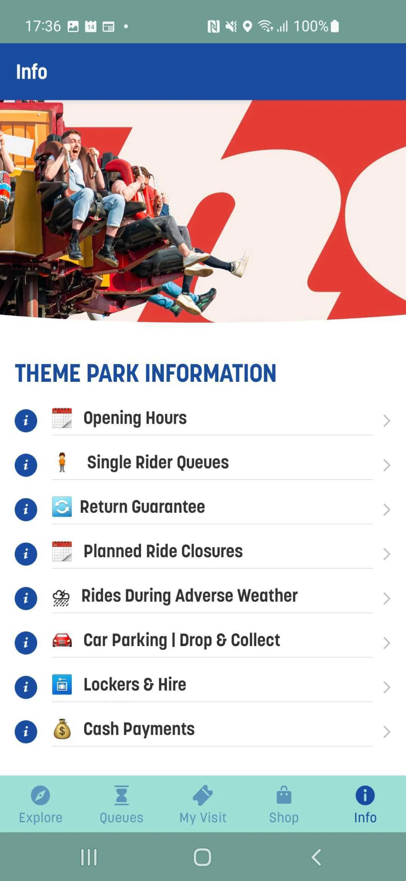 THORPE PARK Resort – Official | Indus Appstore | Screenshot