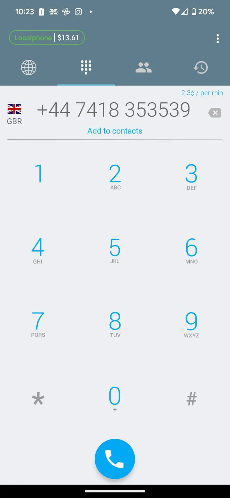 Localphone International Calls | Indus Appstore | Screenshot