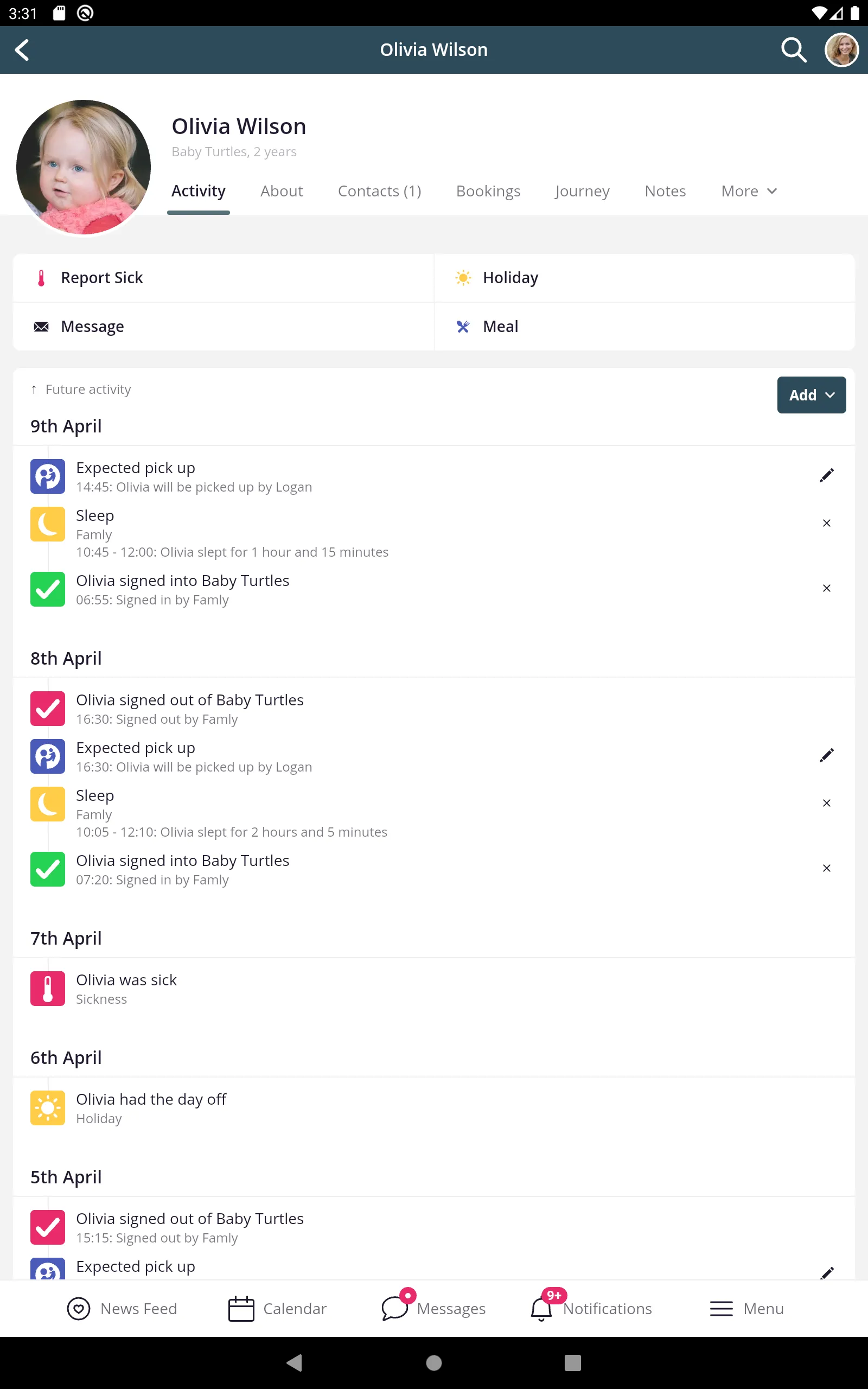 Bright Horizons Family | Indus Appstore | Screenshot