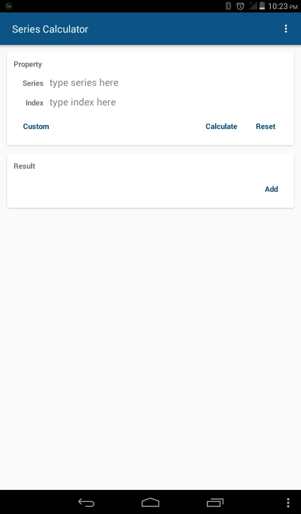 Series Calculator | Indus Appstore | Screenshot