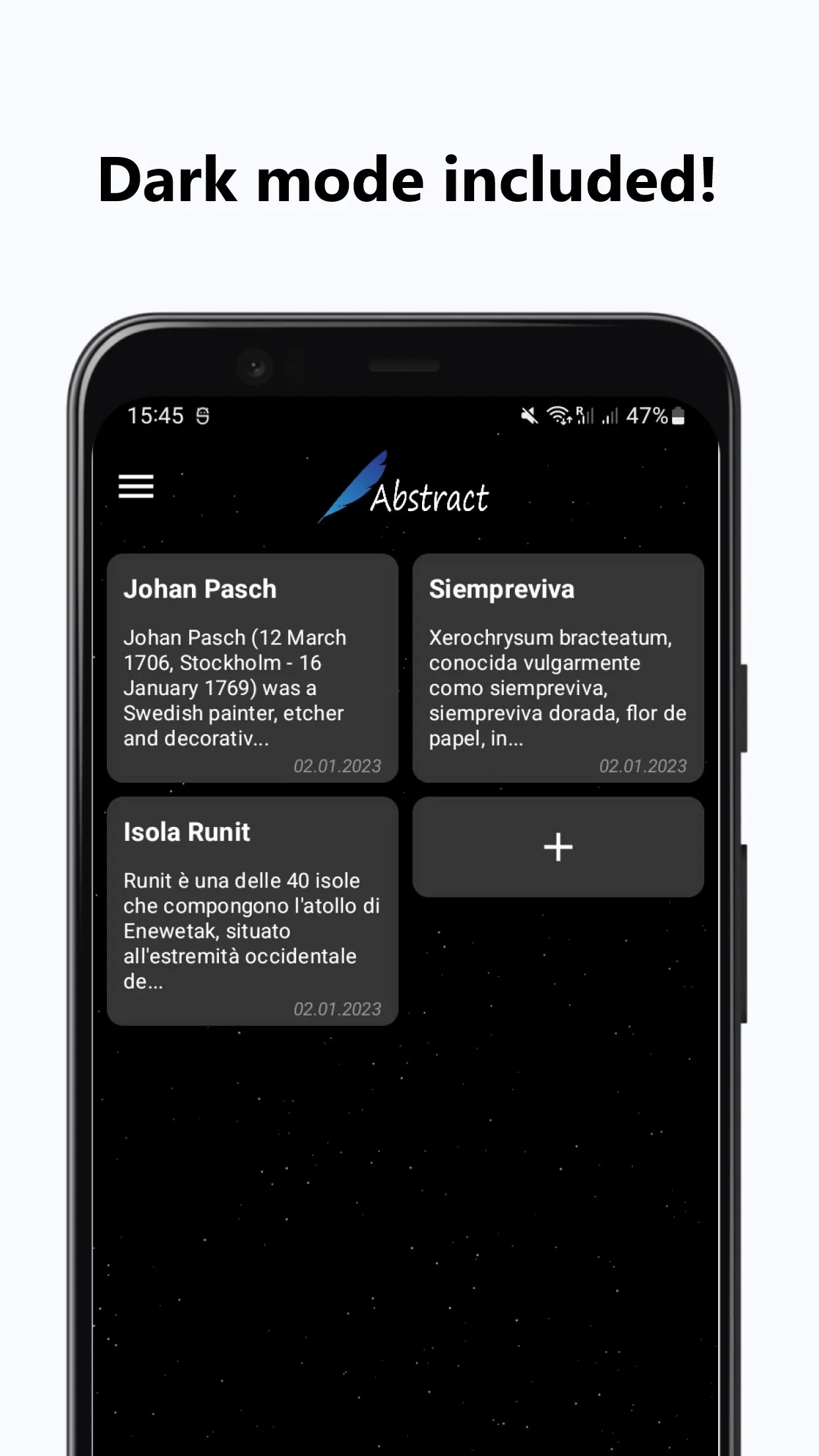 Abstract - Notes and Summaries | Indus Appstore | Screenshot