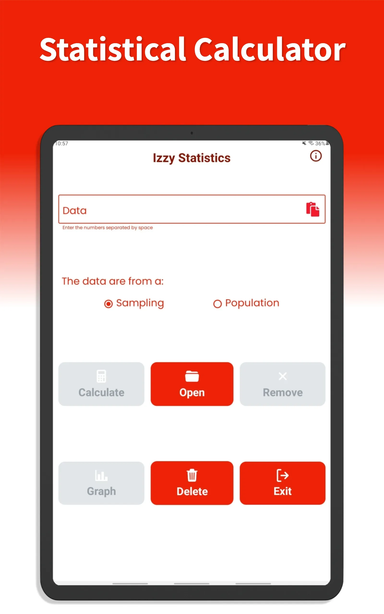 Izzy Statistics | Indus Appstore | Screenshot