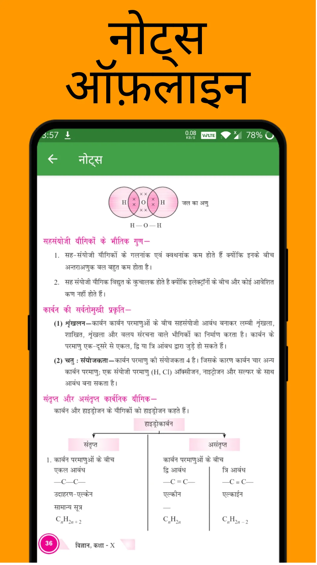 10th Science Solution in Hindi | Indus Appstore | Screenshot