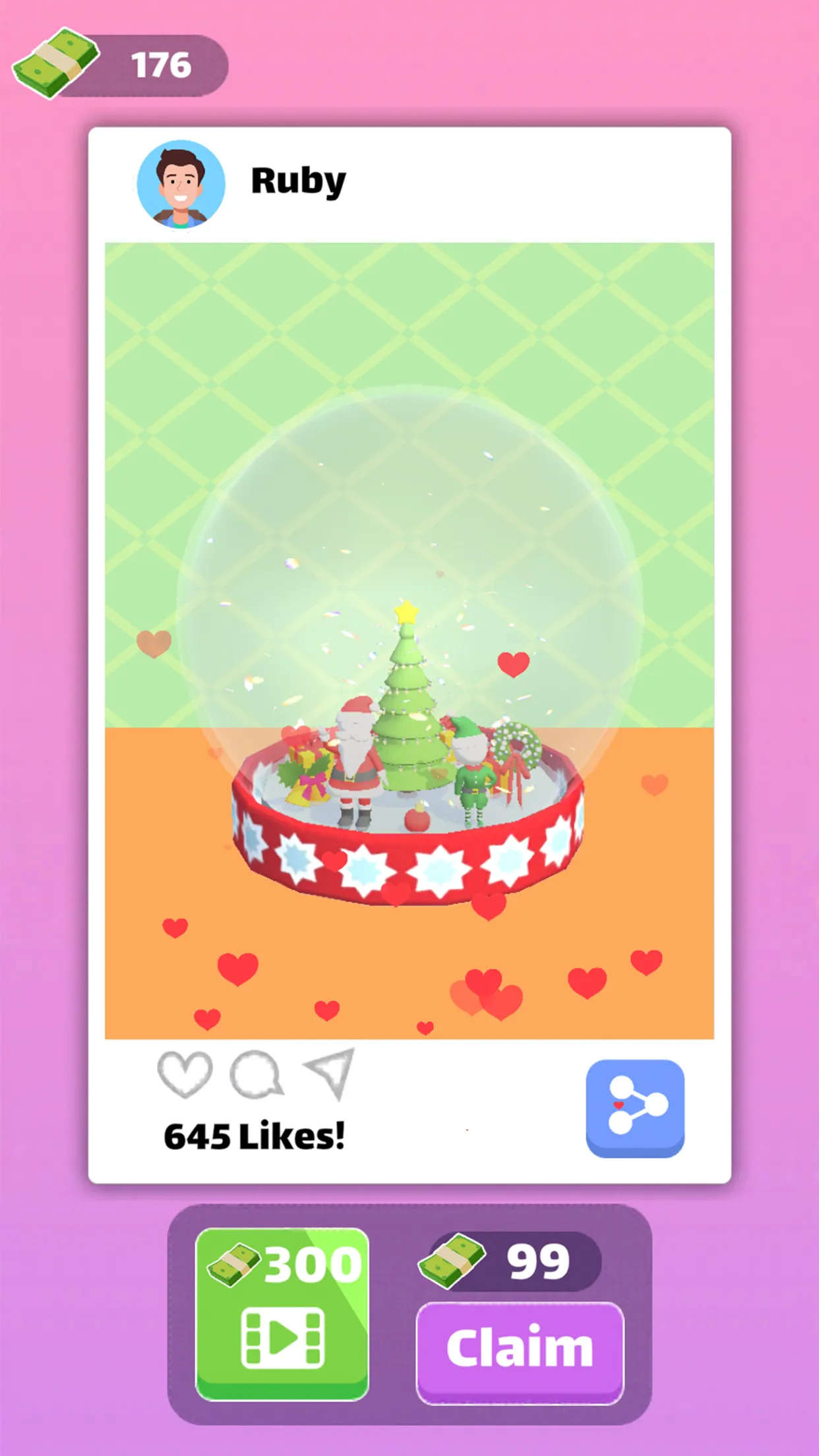 DIY Snow Globe 3D | Indus Appstore | Screenshot